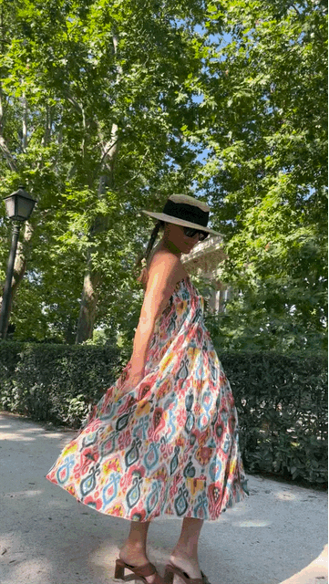 Falda / Vestido multicolor