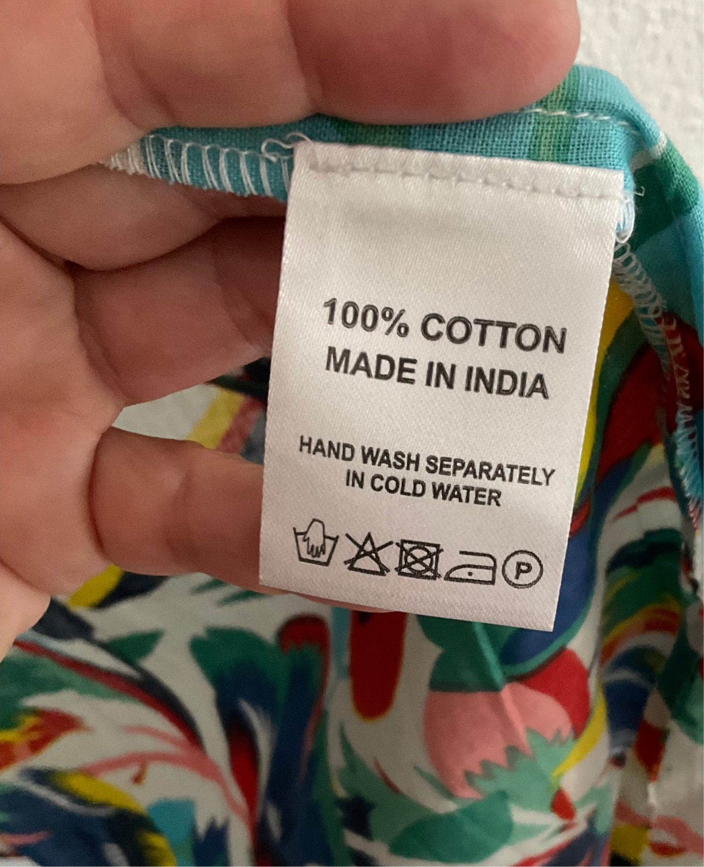 Camisa multicolor