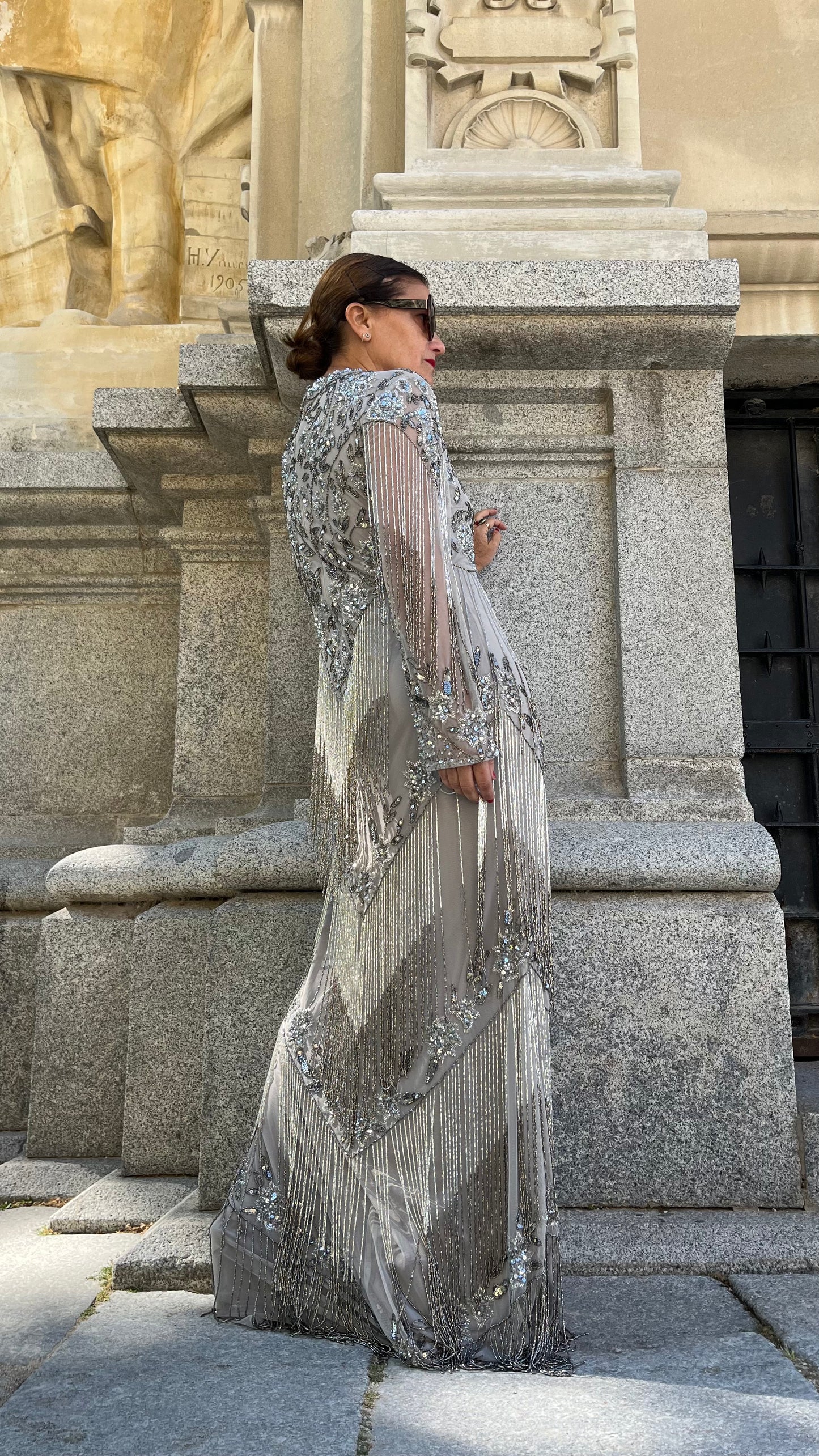 Vestido Plata