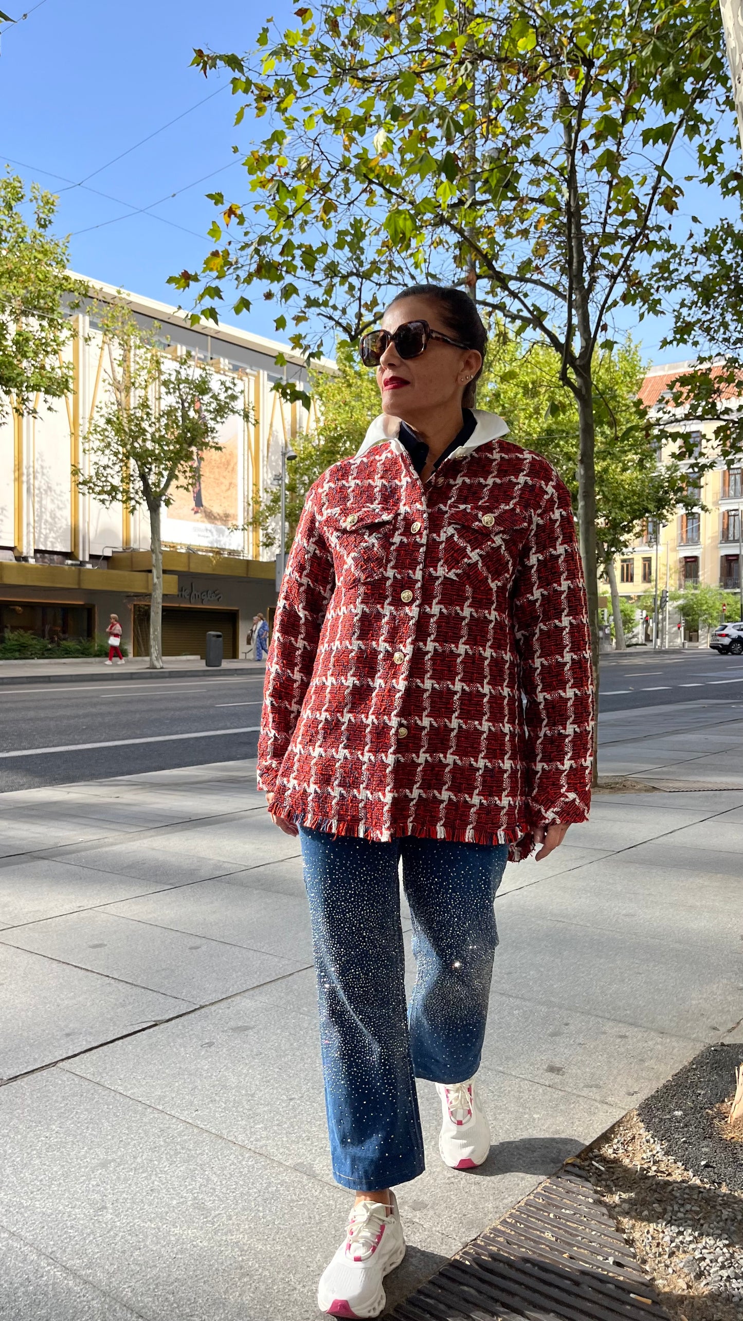 Chaqueta Sobre Camisa Royal Tweed