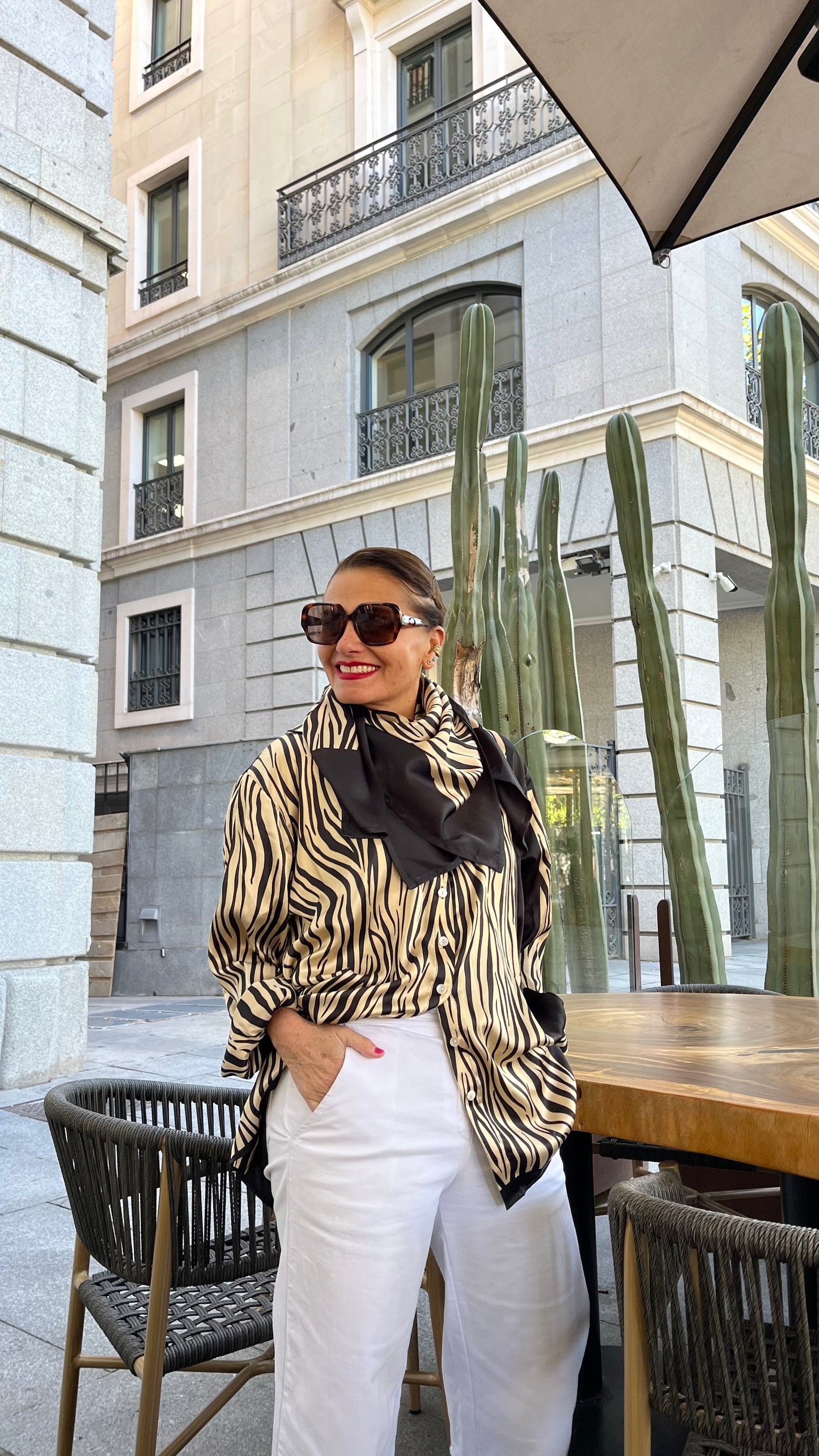 Cebra total look 3 piezas