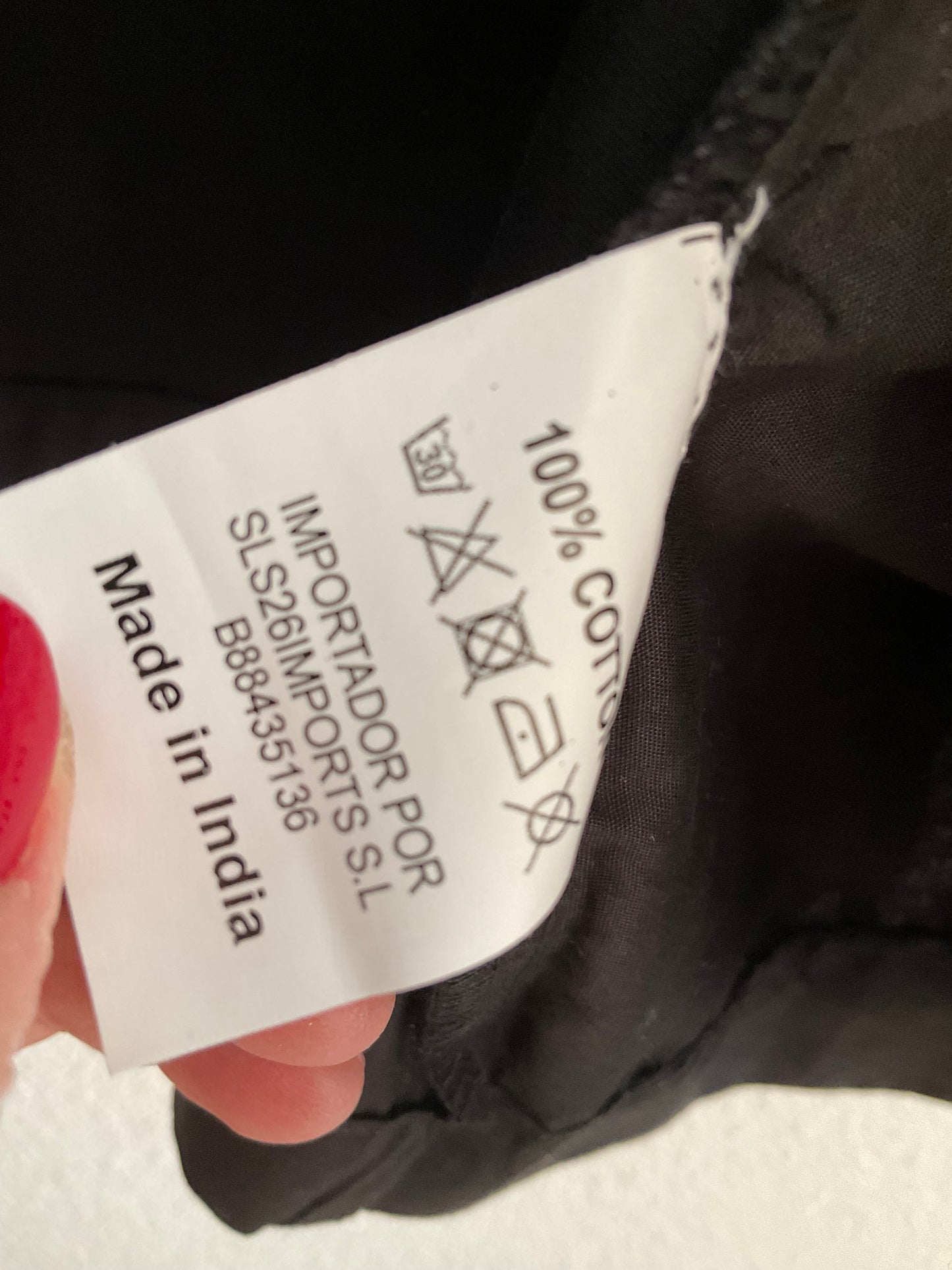 Camisa algodón bordada