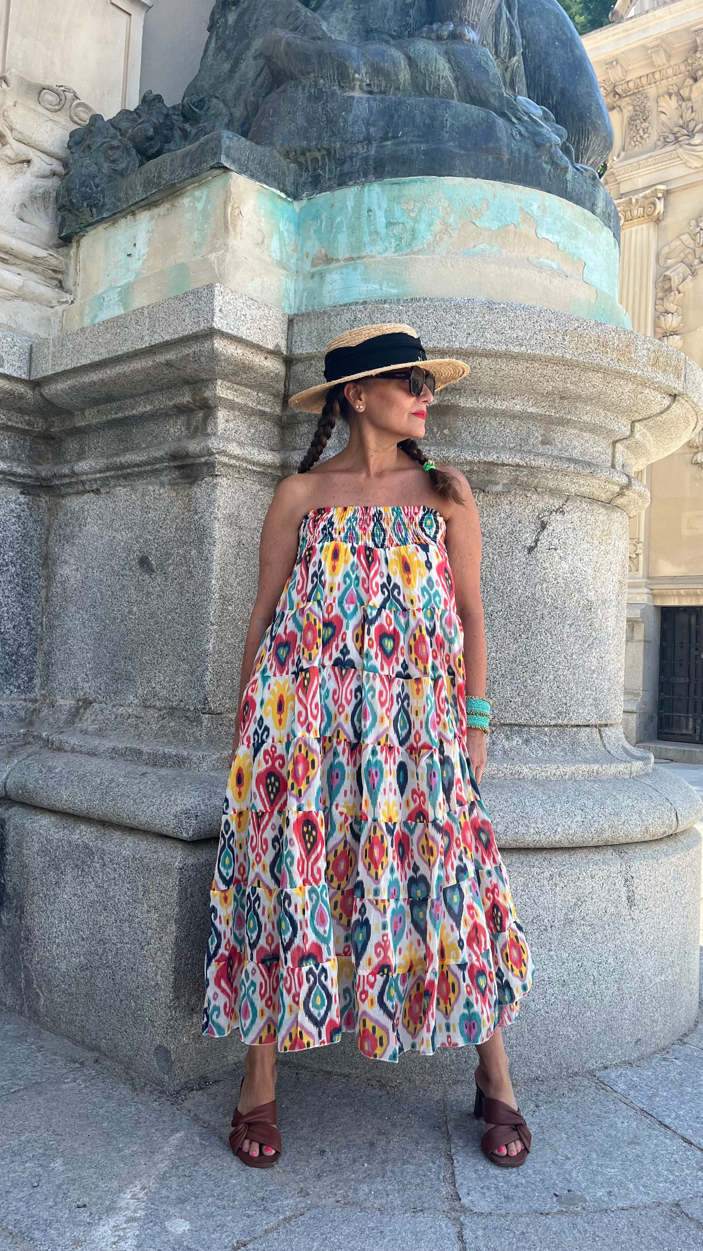Falda / Vestido multicolor