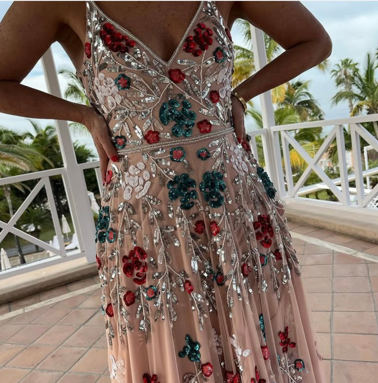 Vestido Goya Nude