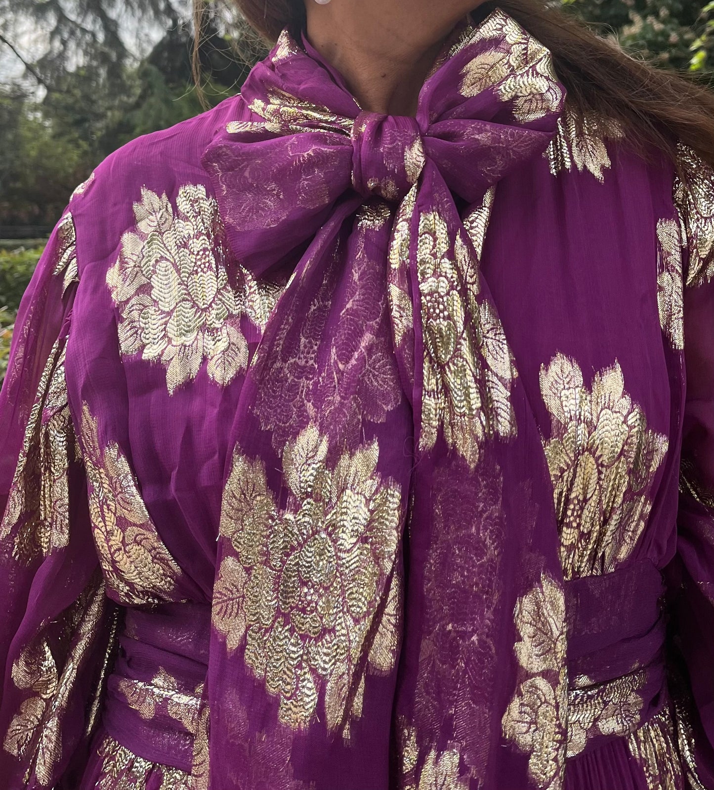 Vestido Real Morado