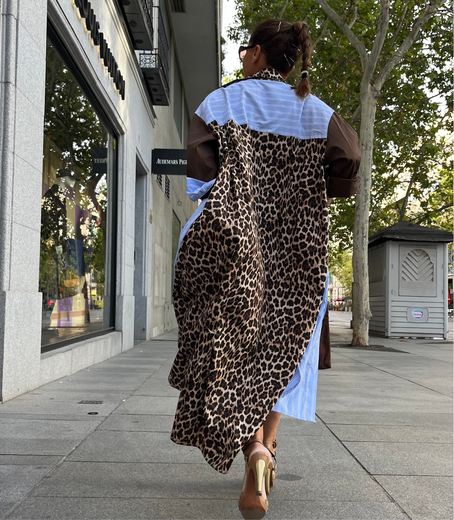 Camisa Maxi Leopard Urban