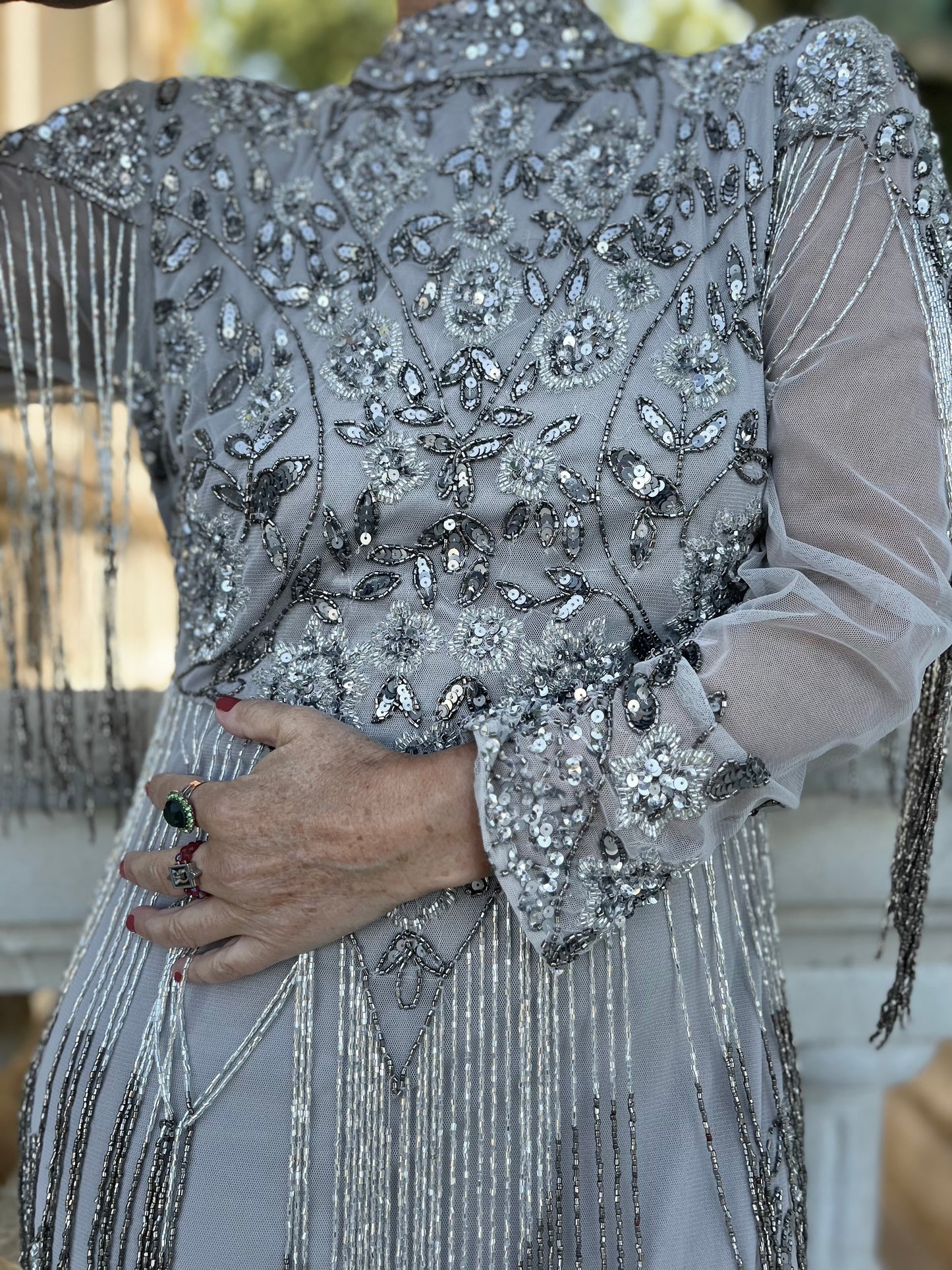 Vestido Plata