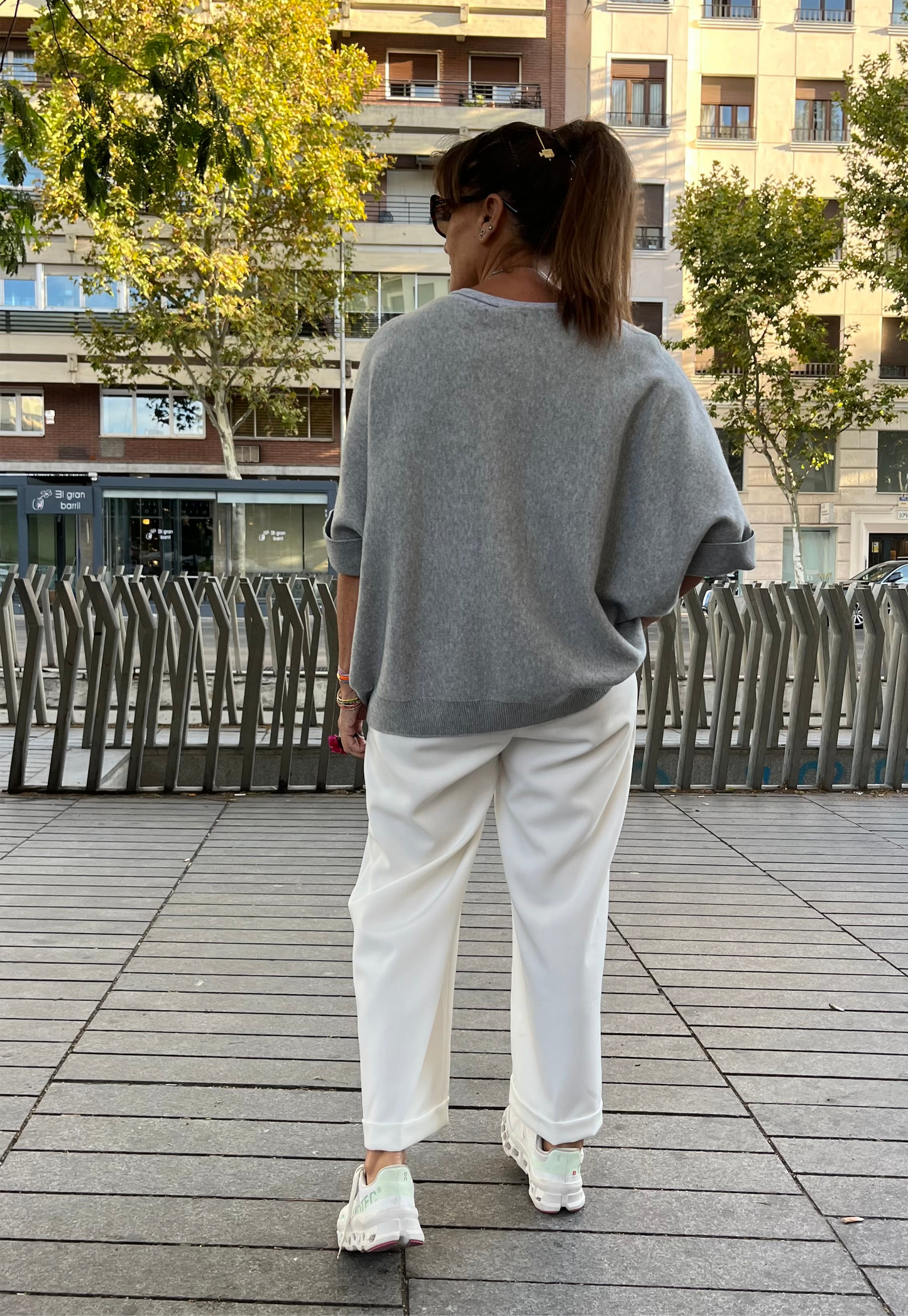 Jersey Marsella / Crudo / Blanco / Gris / Teja