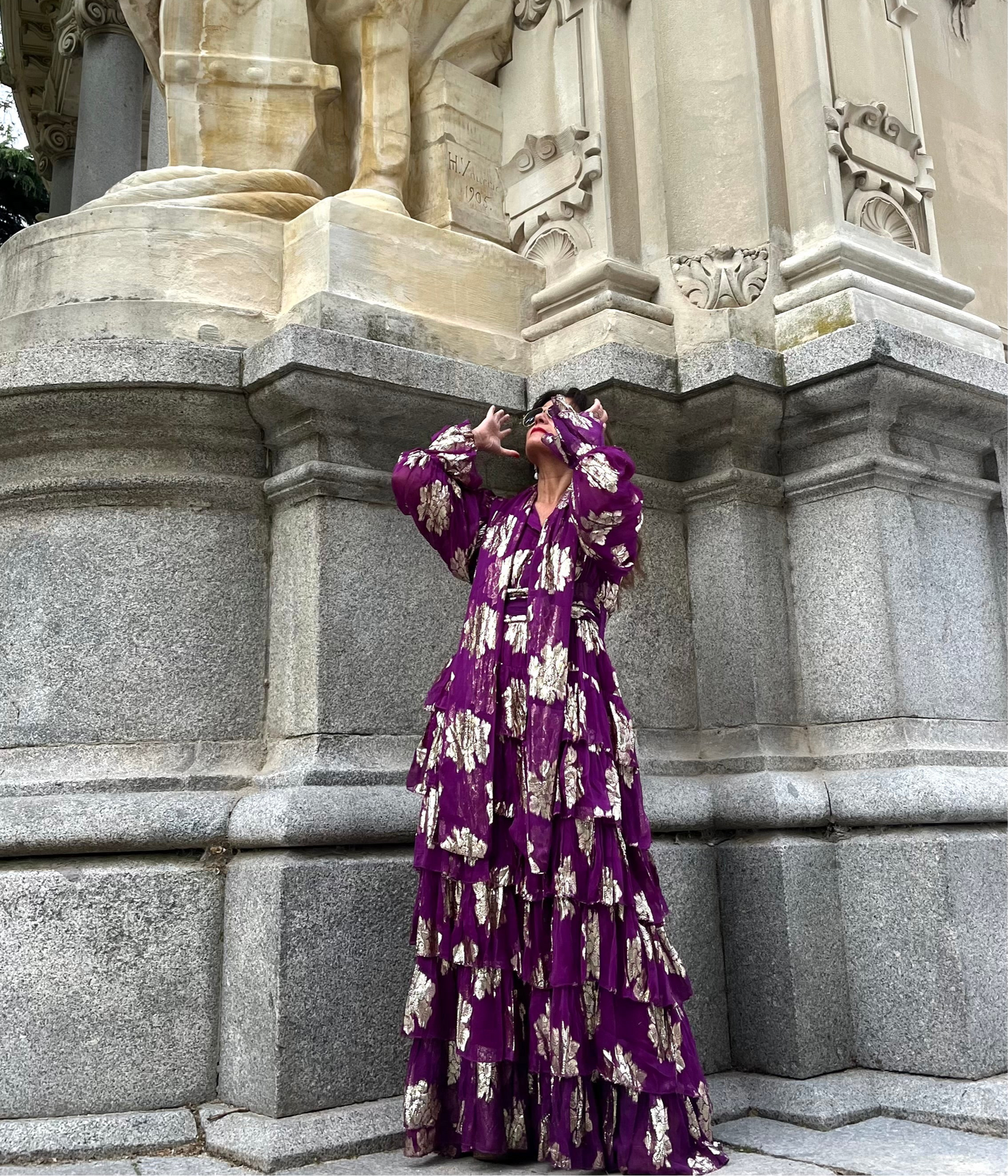 Vestido Real Morado
