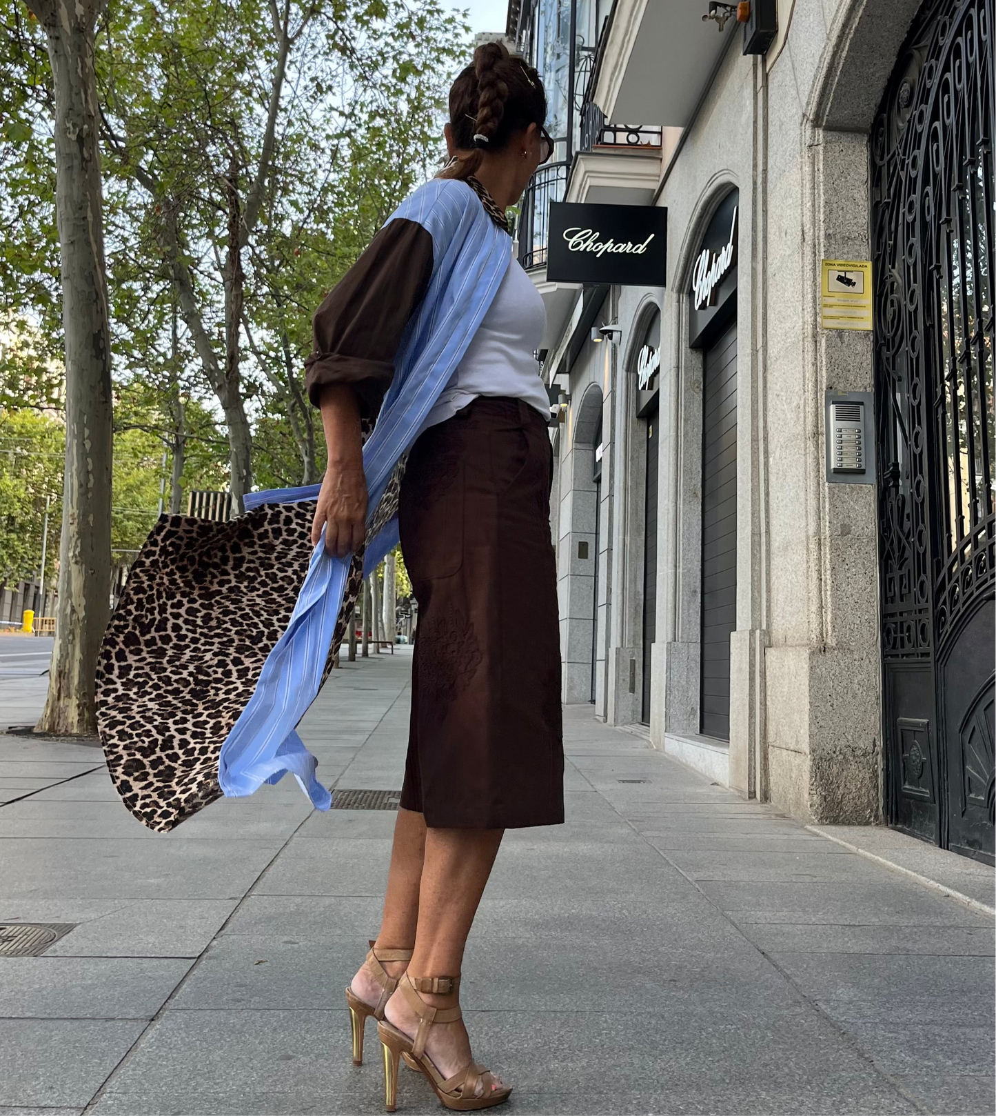 Camisa Maxi Leopard Urban
