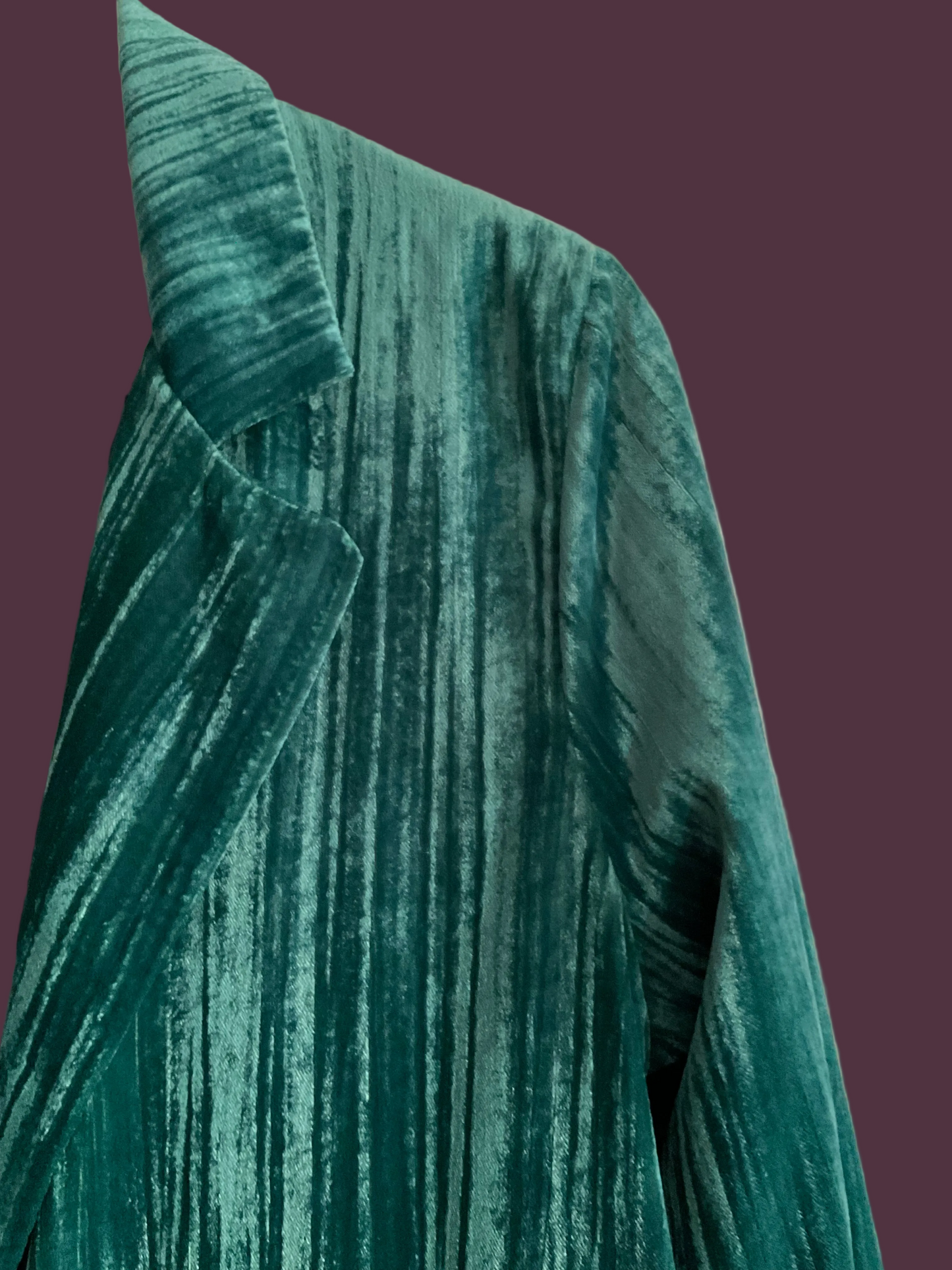 Americana de terciopelo