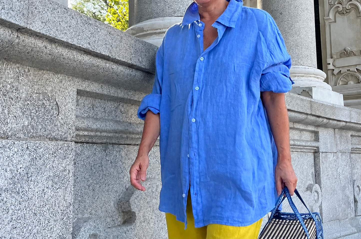 Lino- Camisa oversize unisex