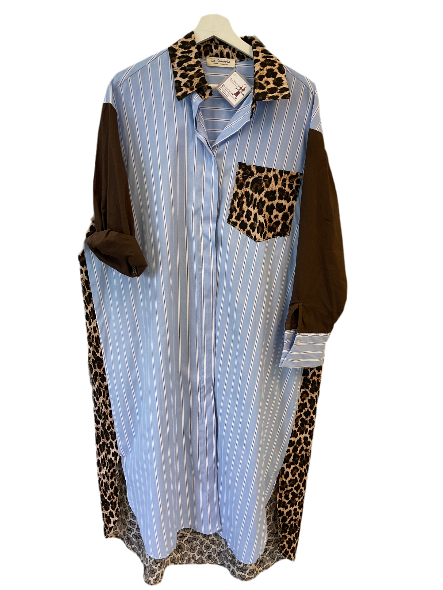 Camisa Maxi Leopard Urban