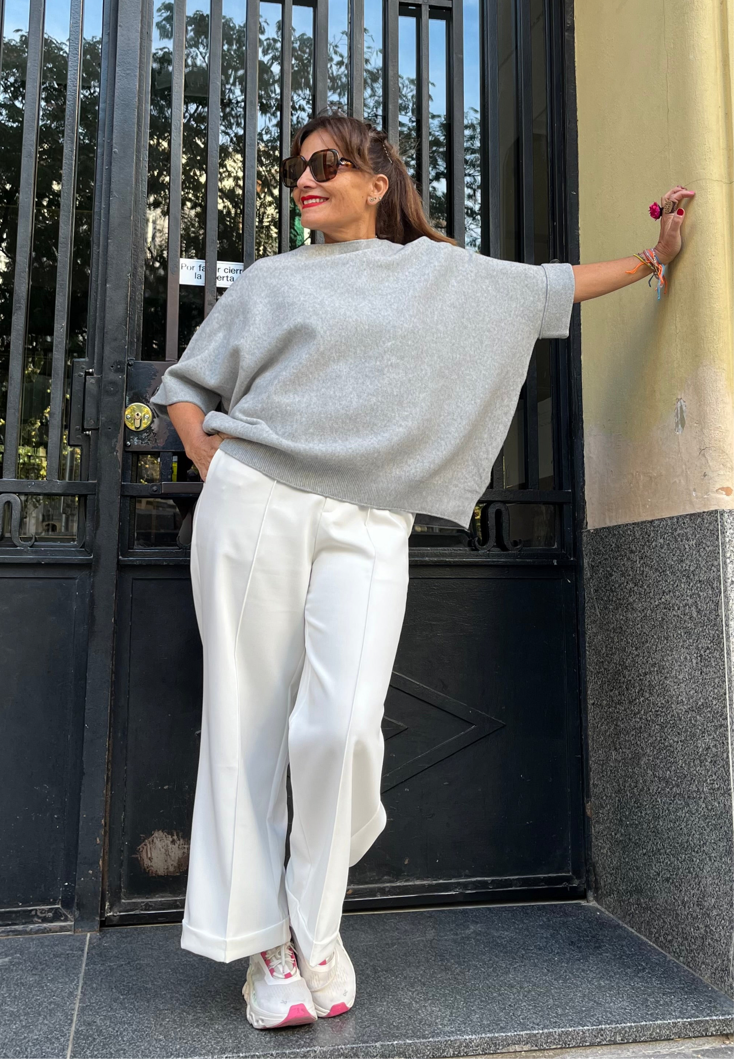 Jersey Marsella / Crudo / Blanco / Gris / Teja