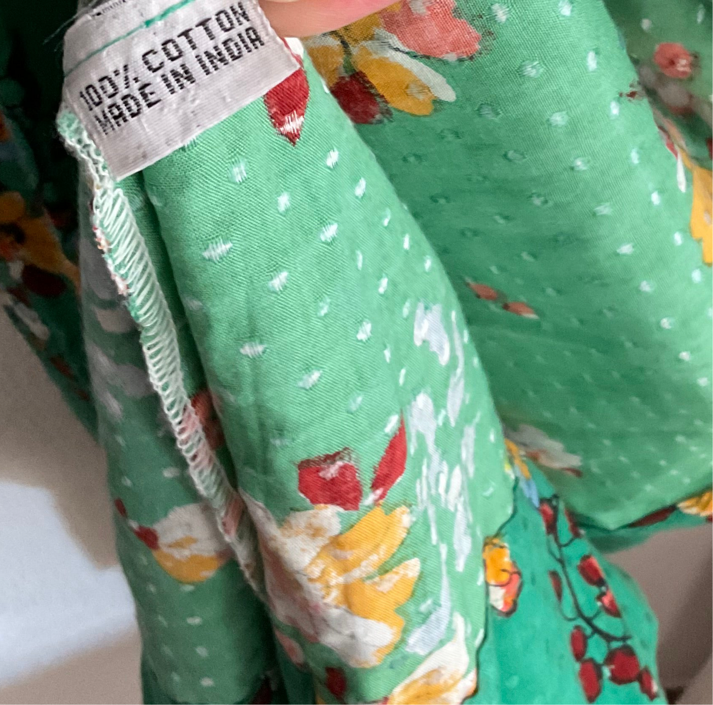 Vestido camisero estampado floral
