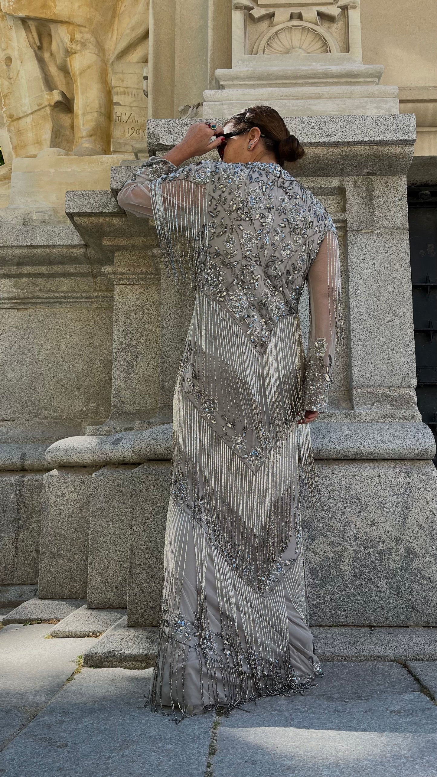 Vestido Plata