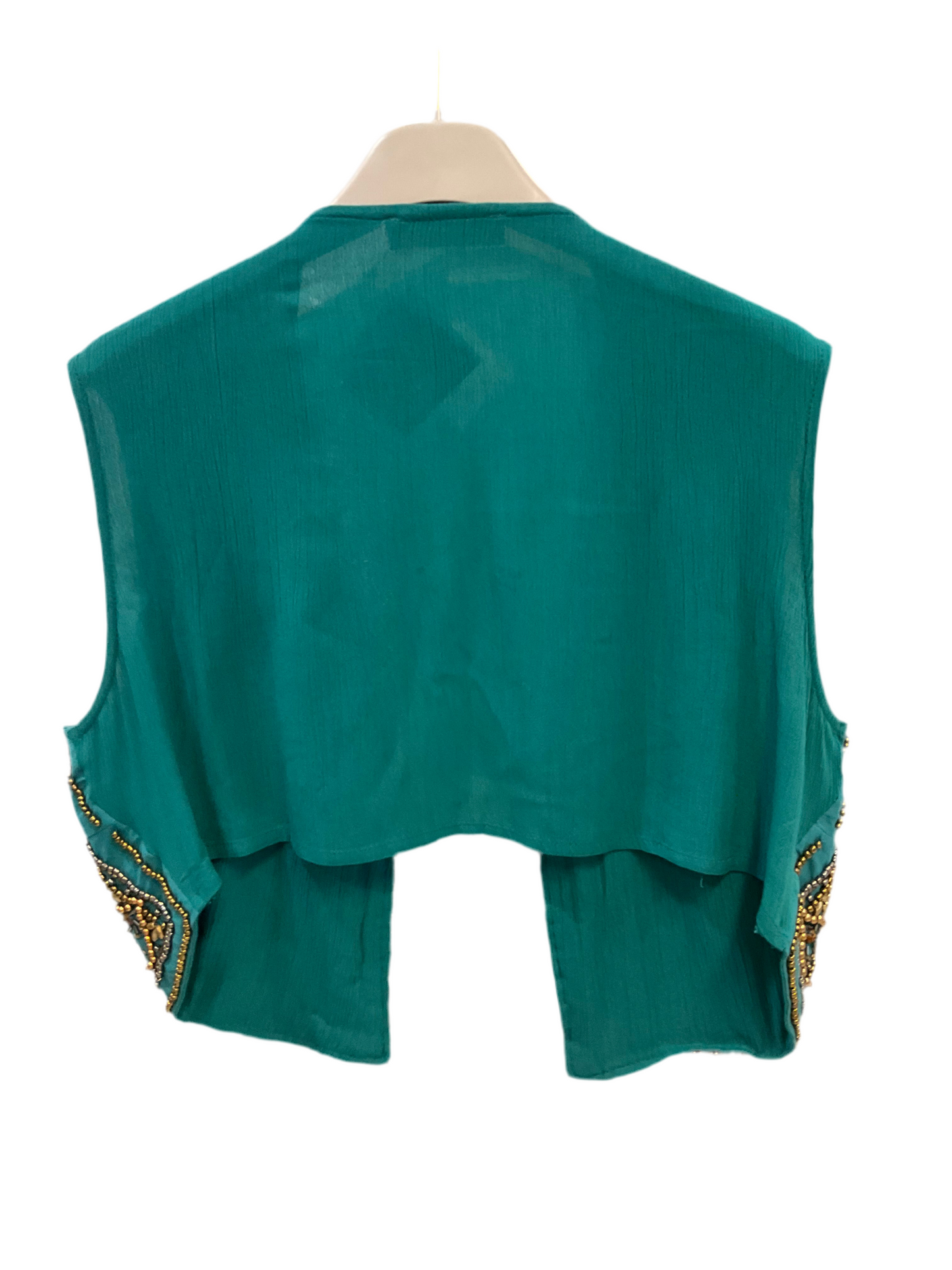 Chaleco Verde Aguamarina