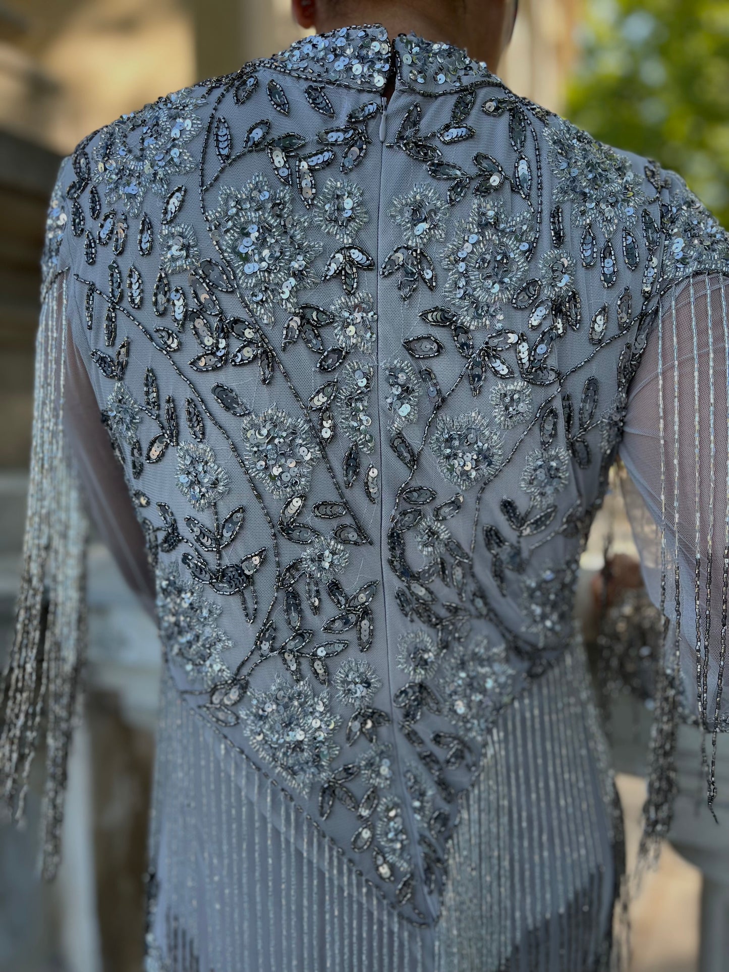Vestido Plata