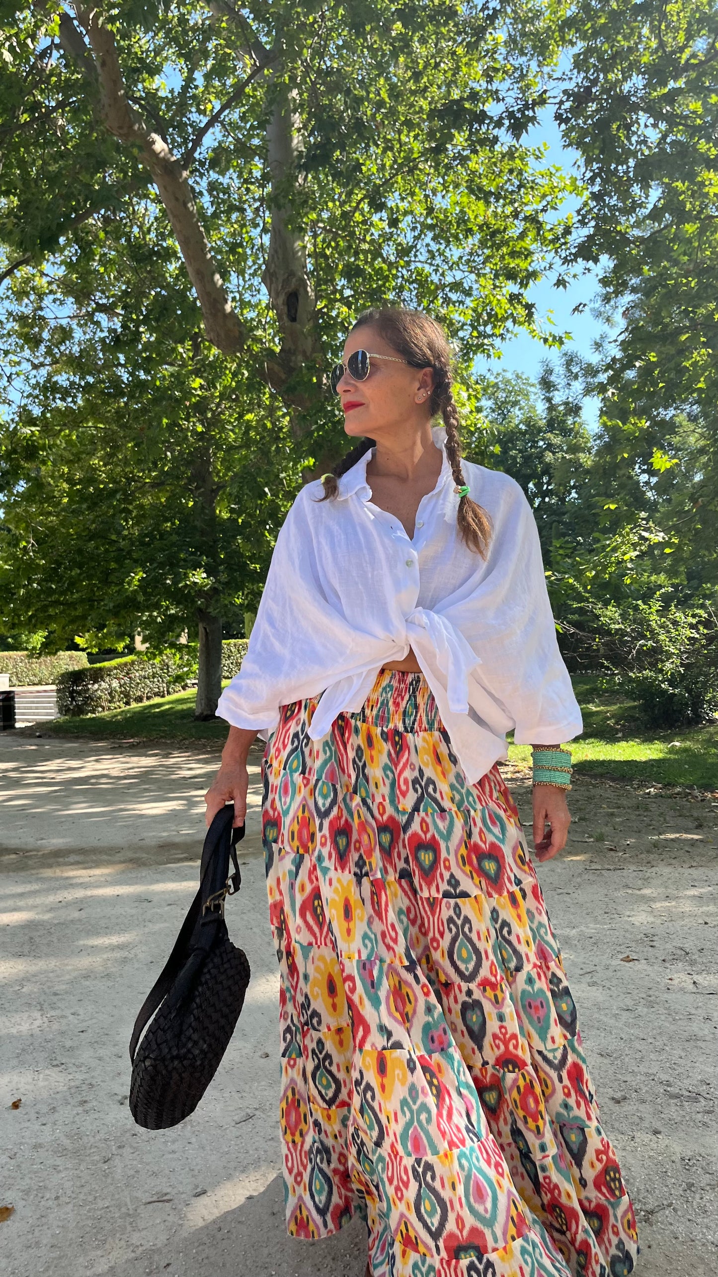Falda / Vestido multicolor