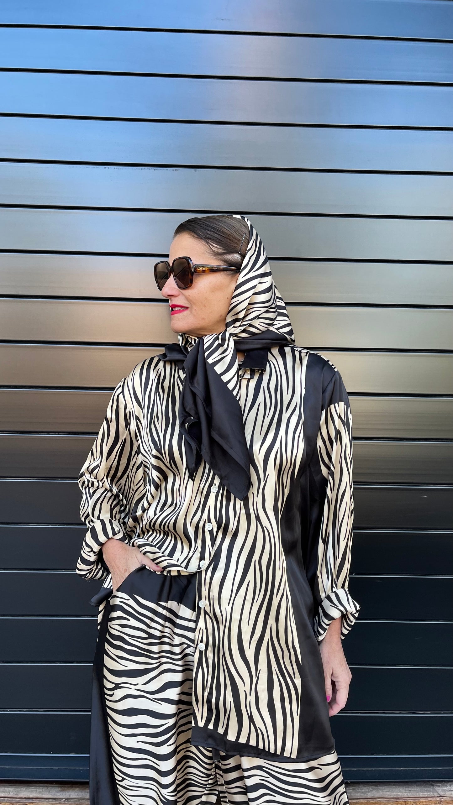 Cebra total look 3 piezas