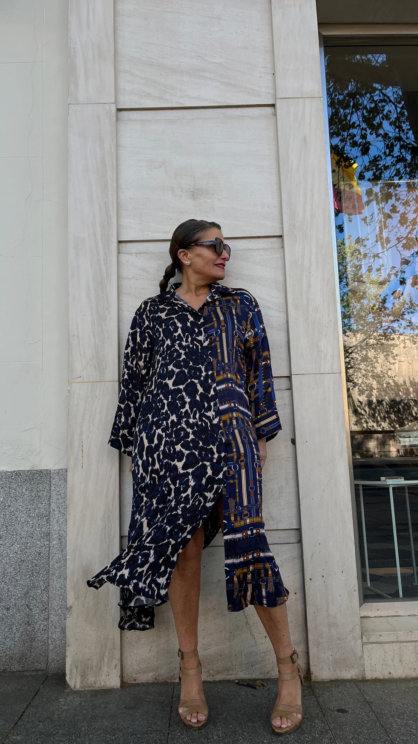 Vestido Contrastes