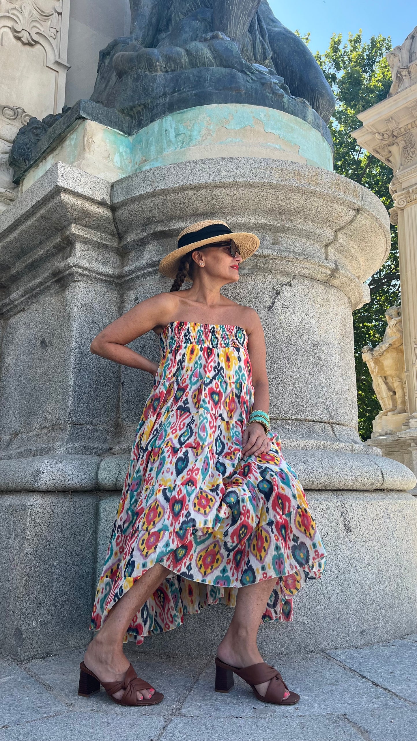 Falda / Vestido multicolor