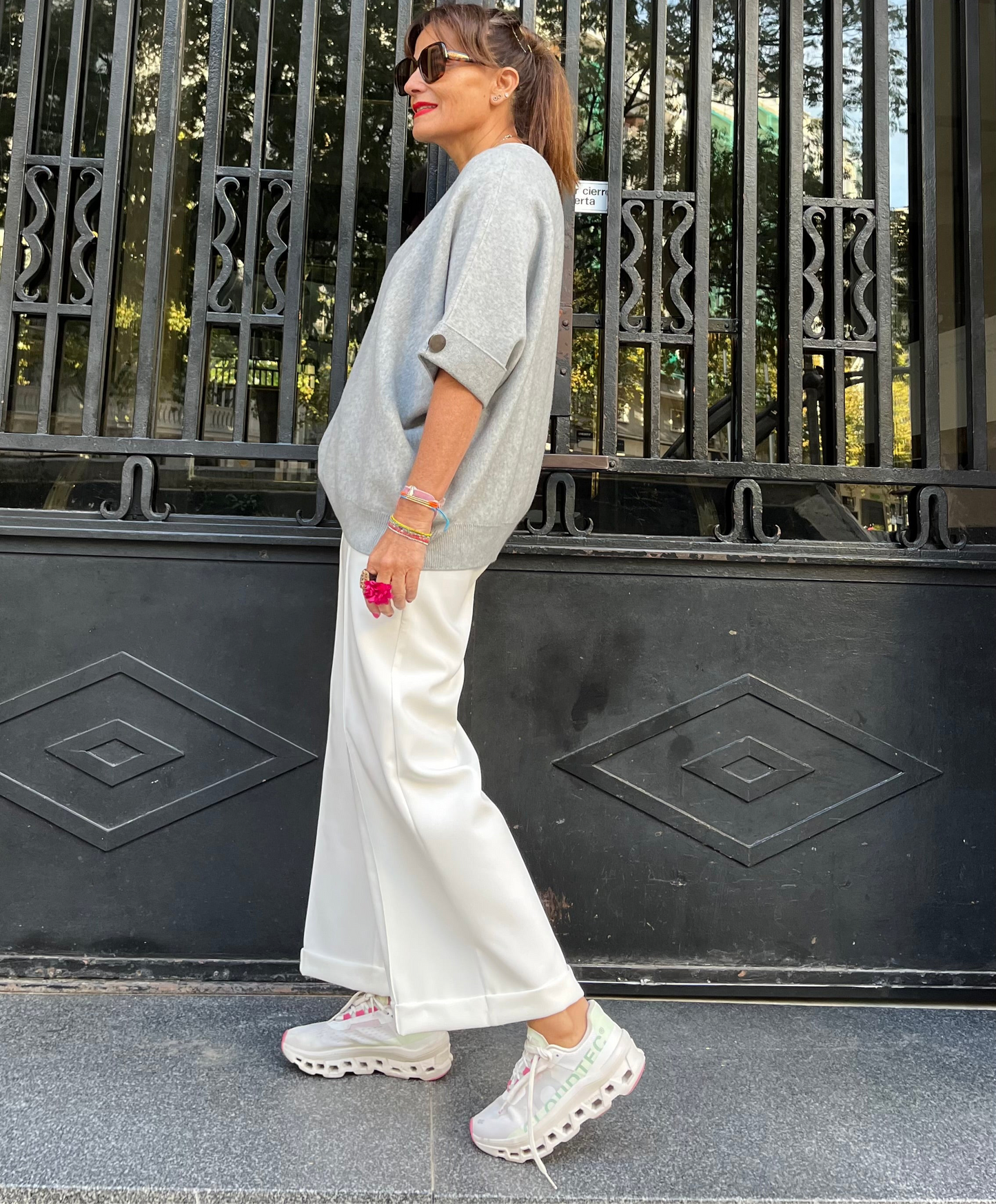 Jersey Marsella / Crudo / Blanco / Gris / Teja