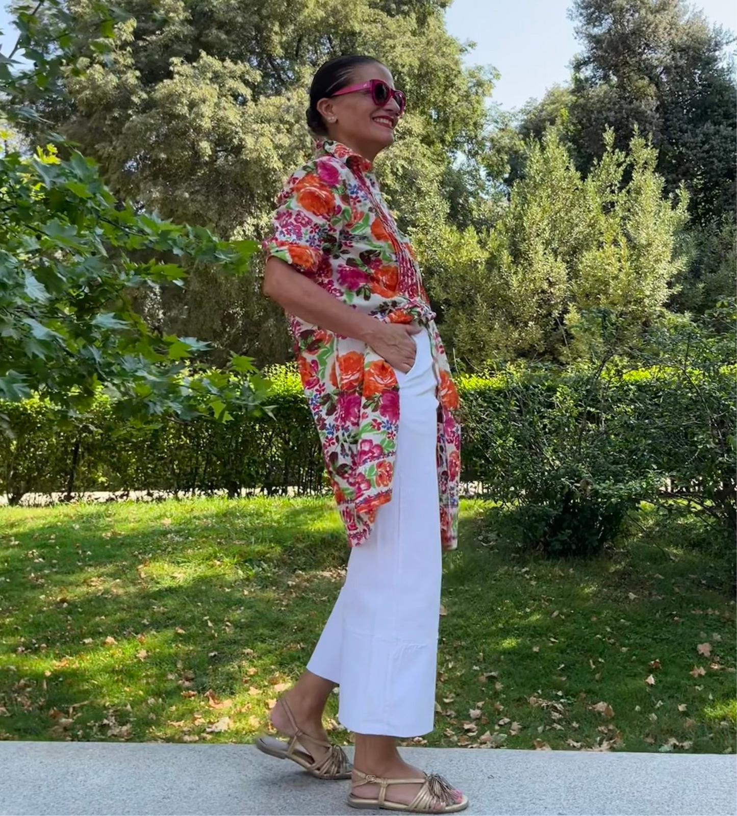 Vestido/ Chaqueta multicolor