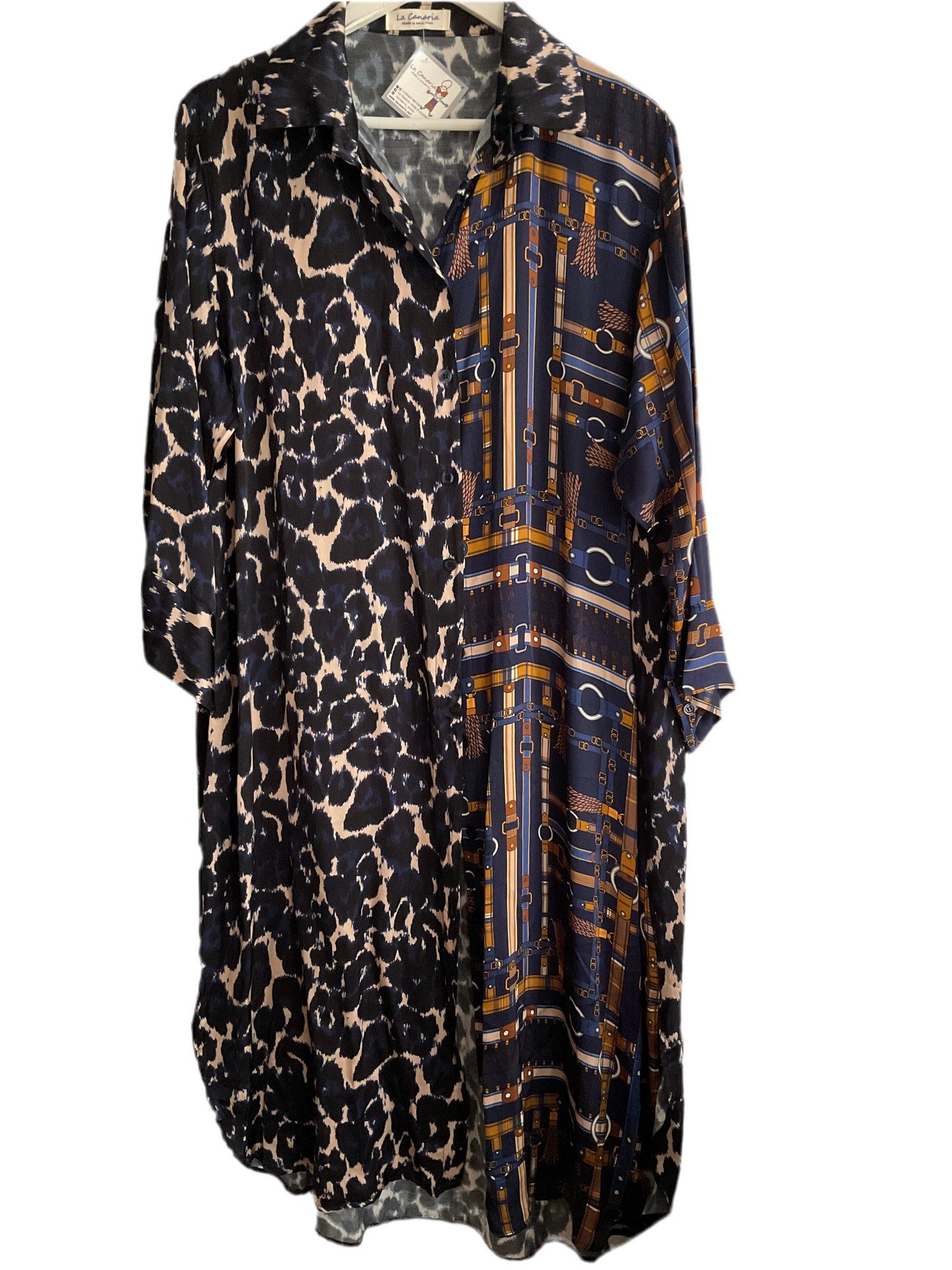 Vestido Contrastes