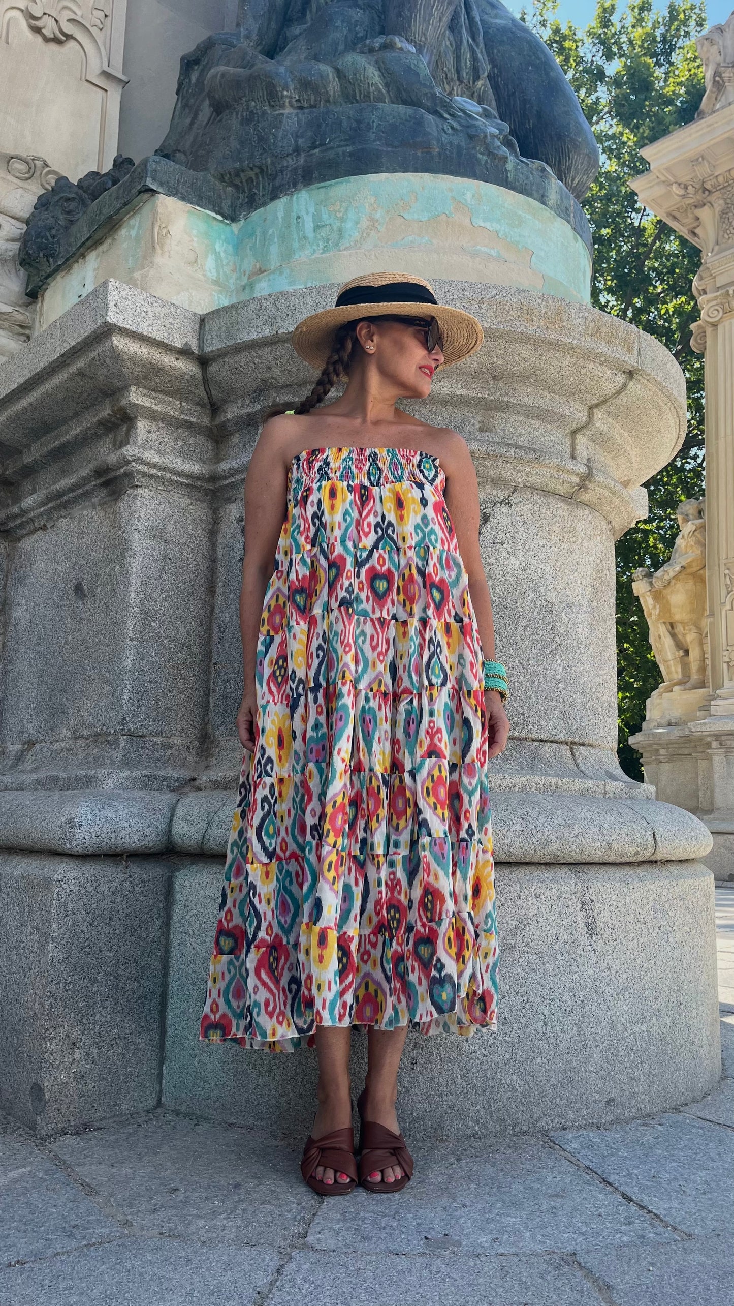 Falda / Vestido multicolor