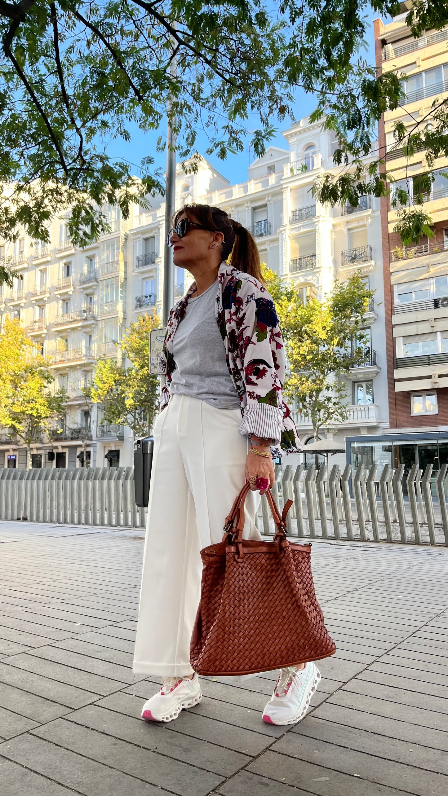 Bolso Cuero Trenzado