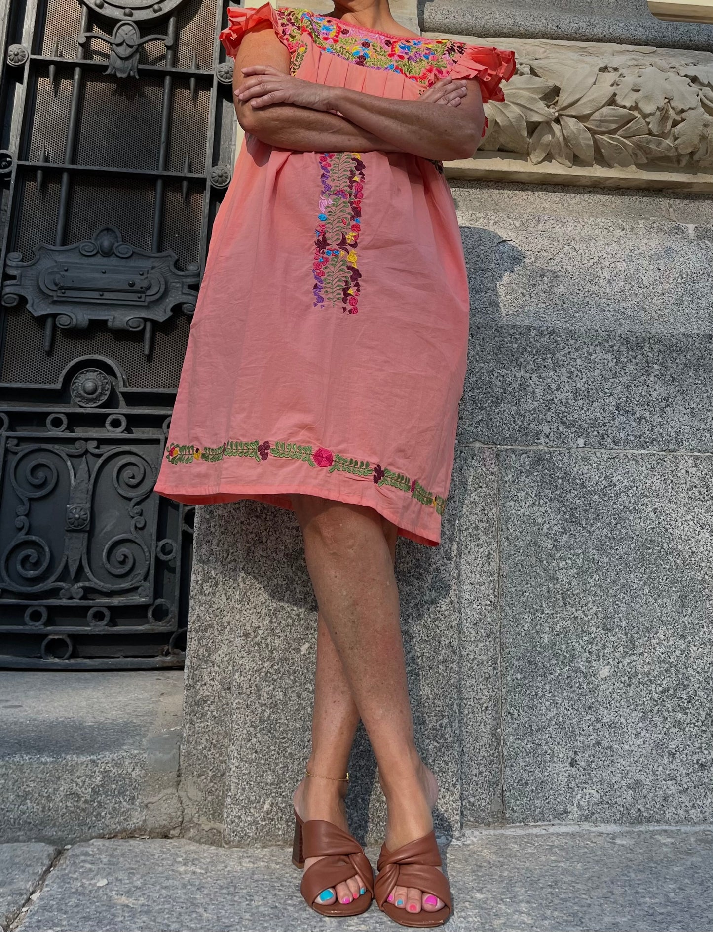 Vestido bordado
