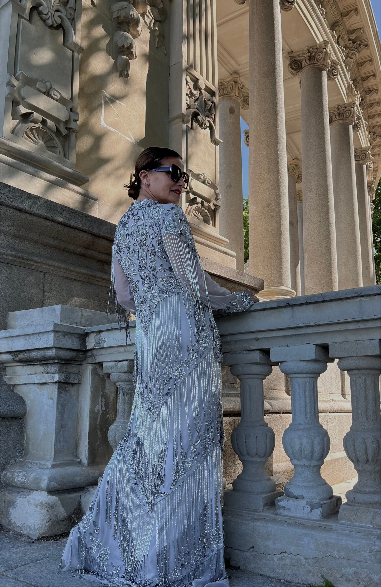 Vestido Plata