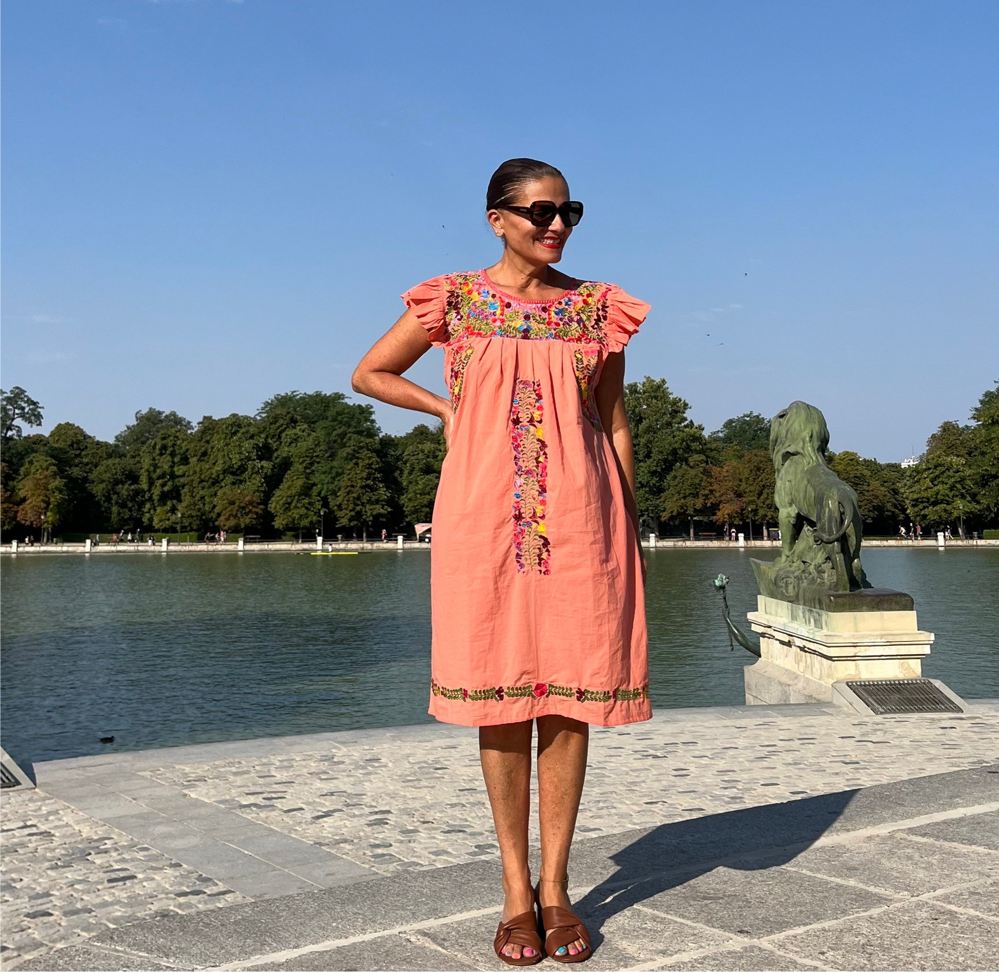Vestido bordado