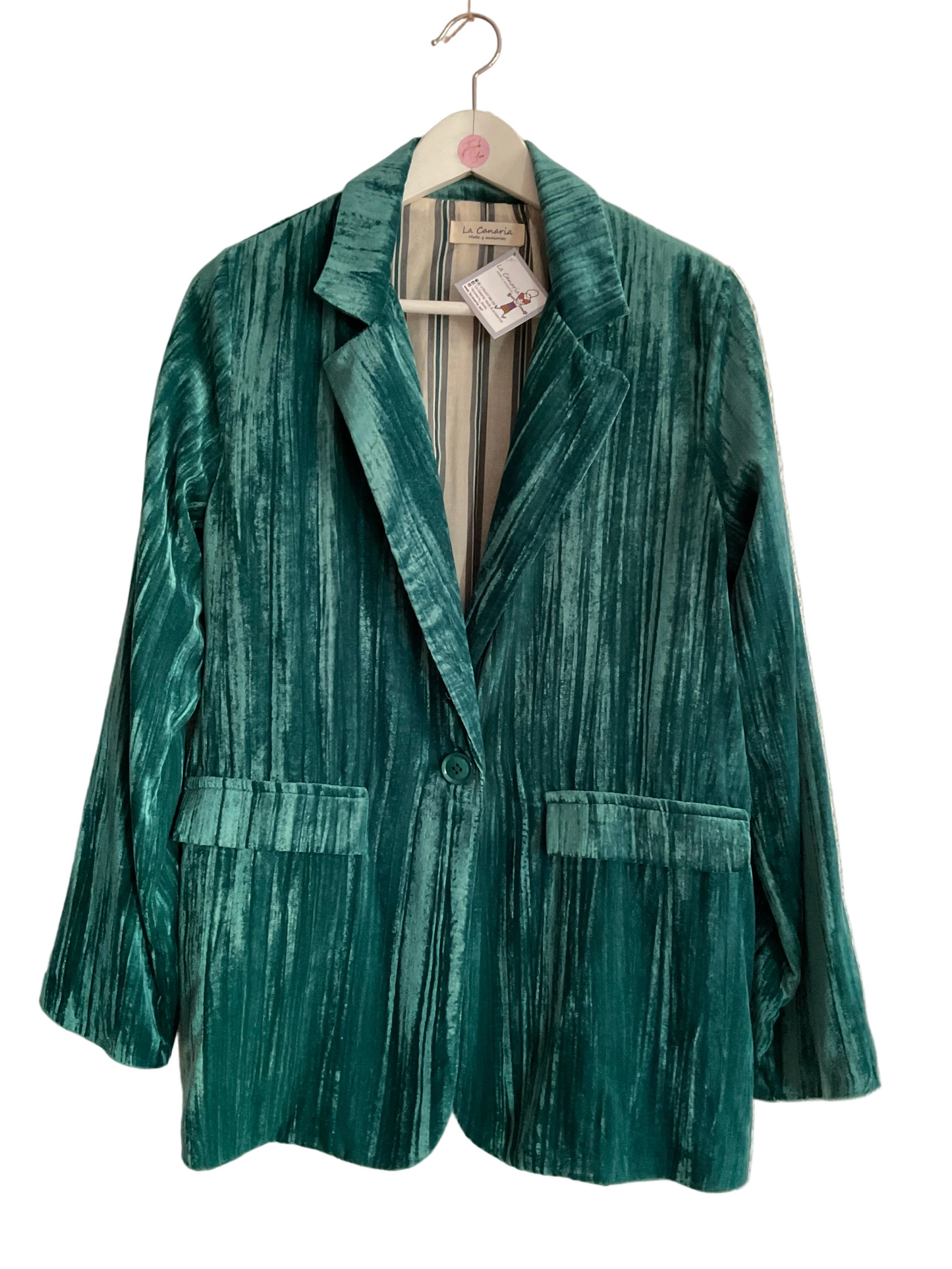 Americana de terciopelo