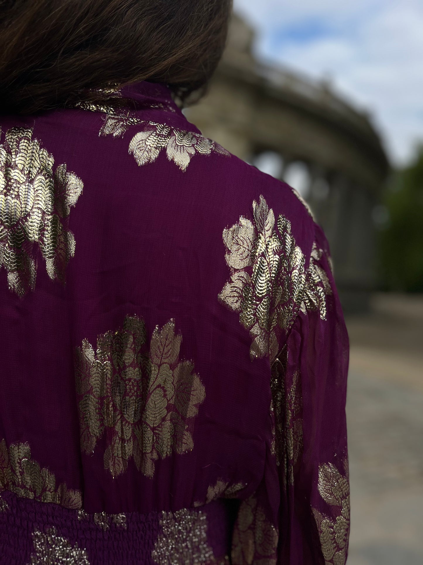 Vestido Real Morado
