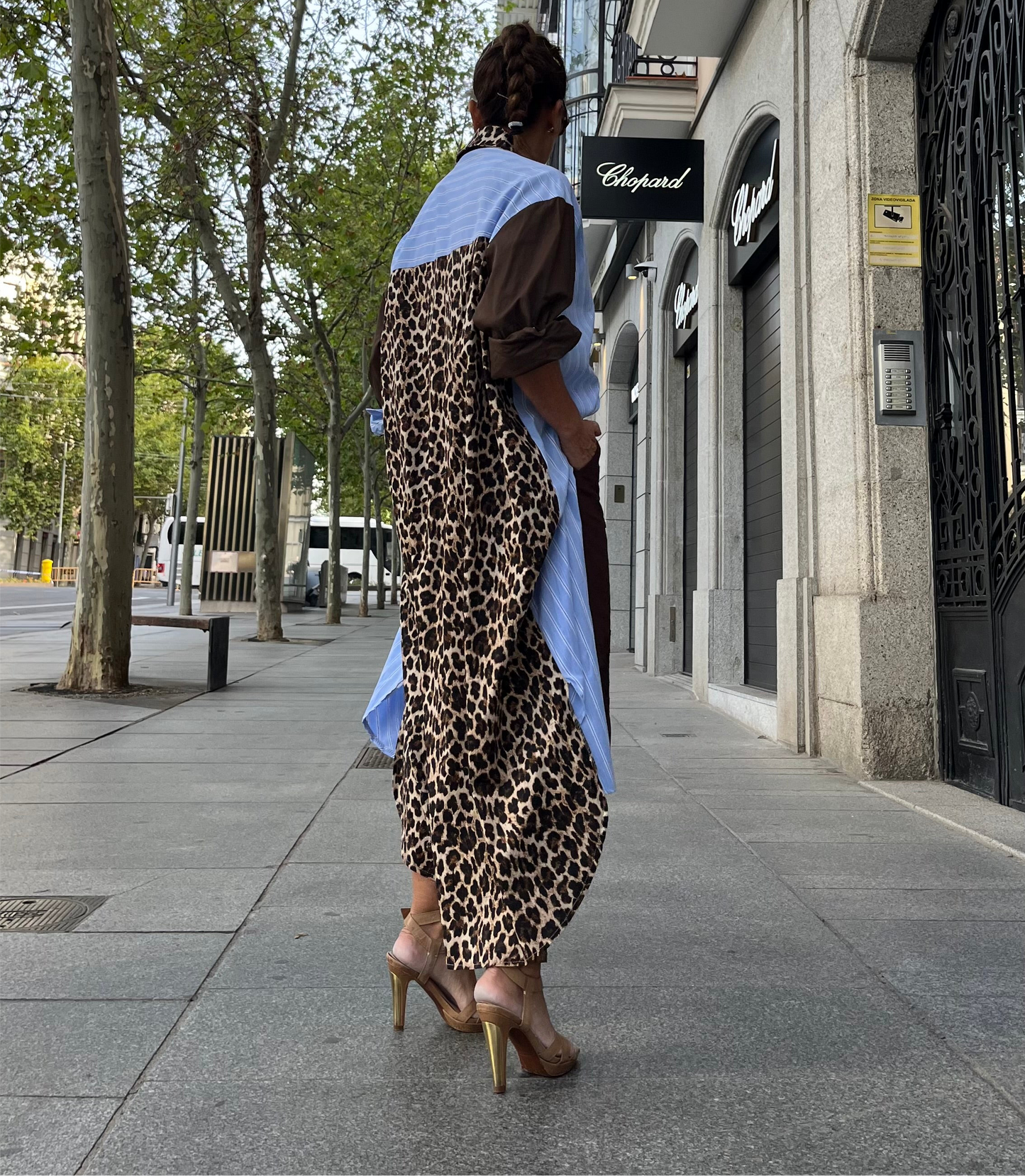 Camisa Maxi Leopard Urban