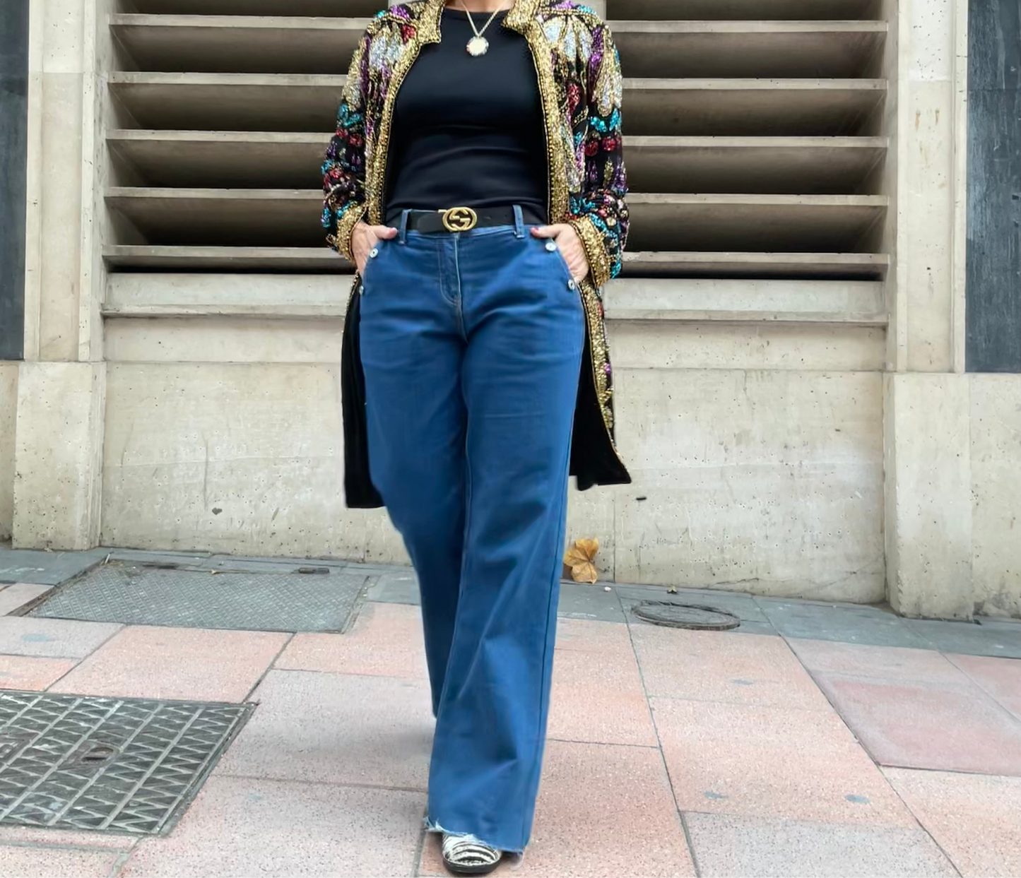 Chaqueta joya multicolor 🖤🧡🩷🩵💙🤍