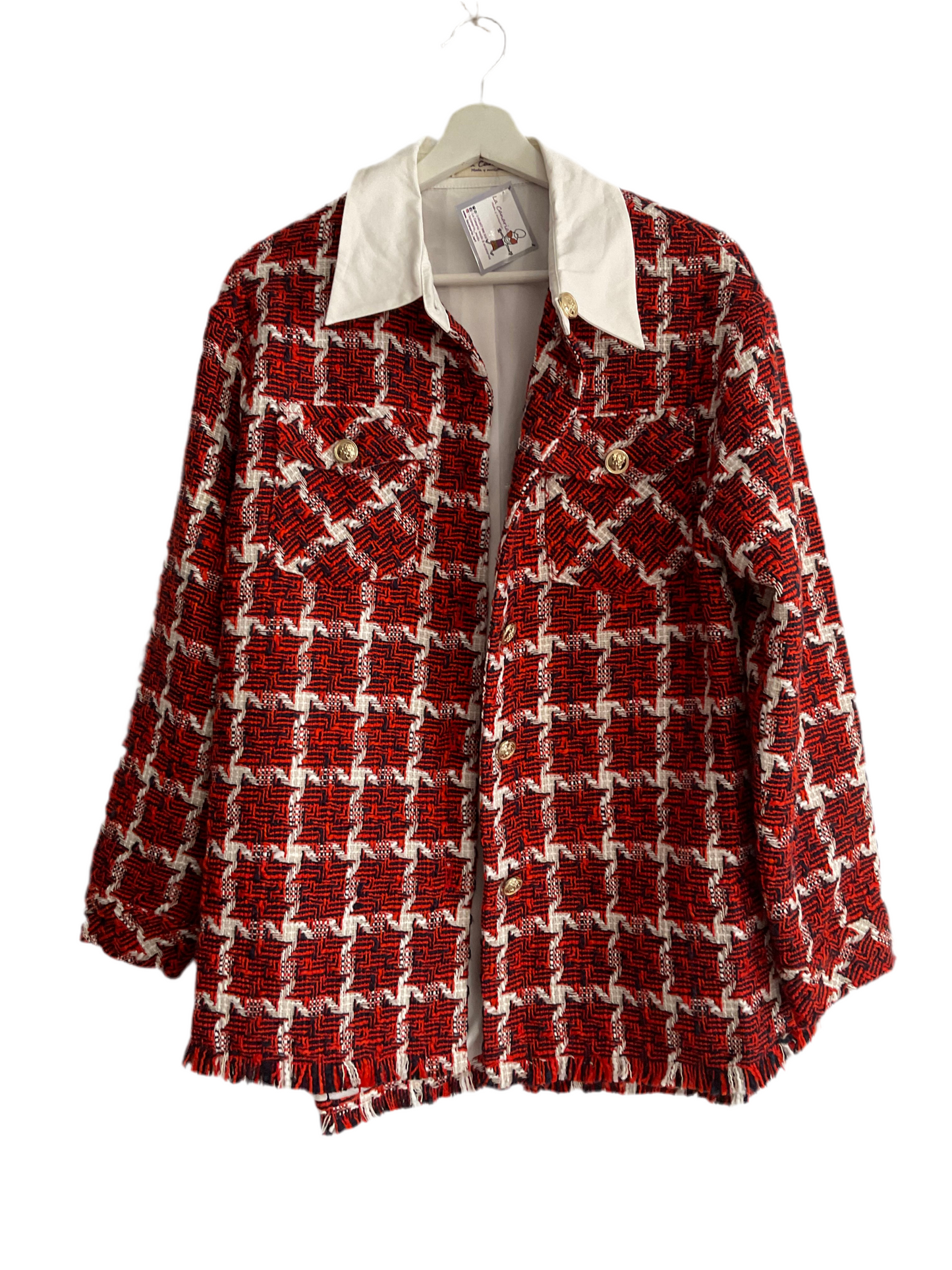 Chaqueta Sobre Camisa Royal Tweed