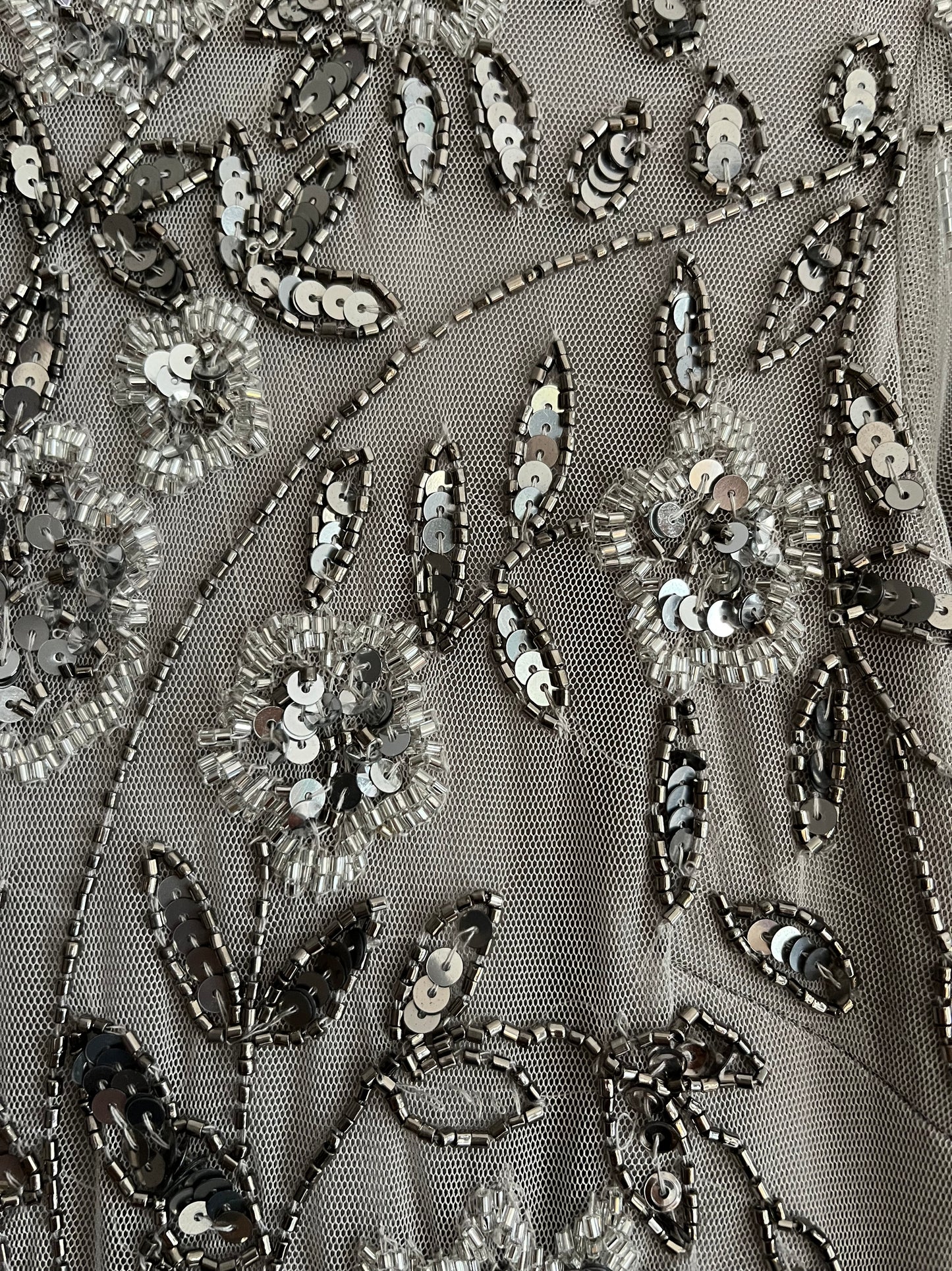 Vestido Plata