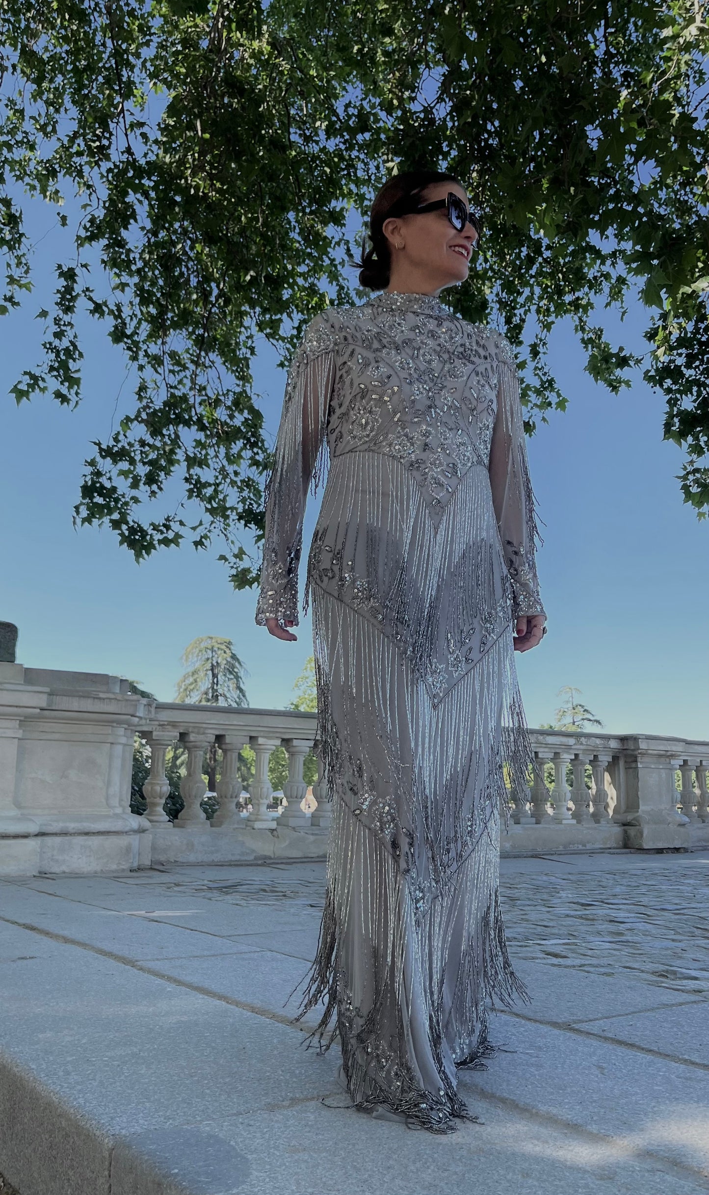 Vestido Plata