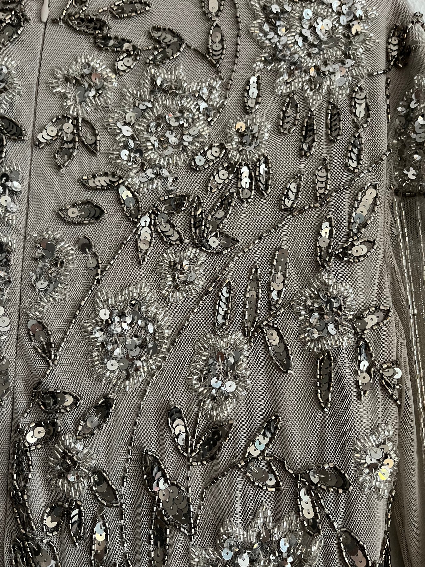 Vestido Plata