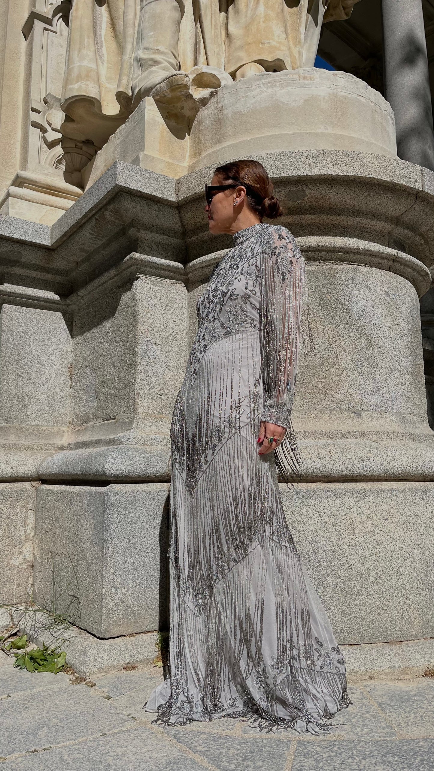 Vestido Plata