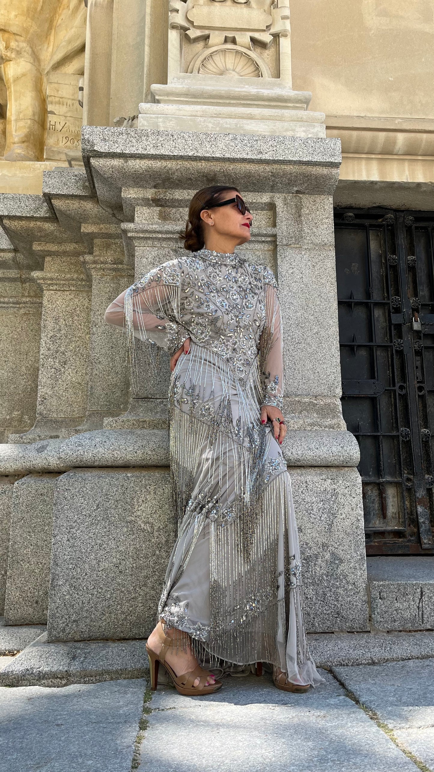 Vestido Plata
