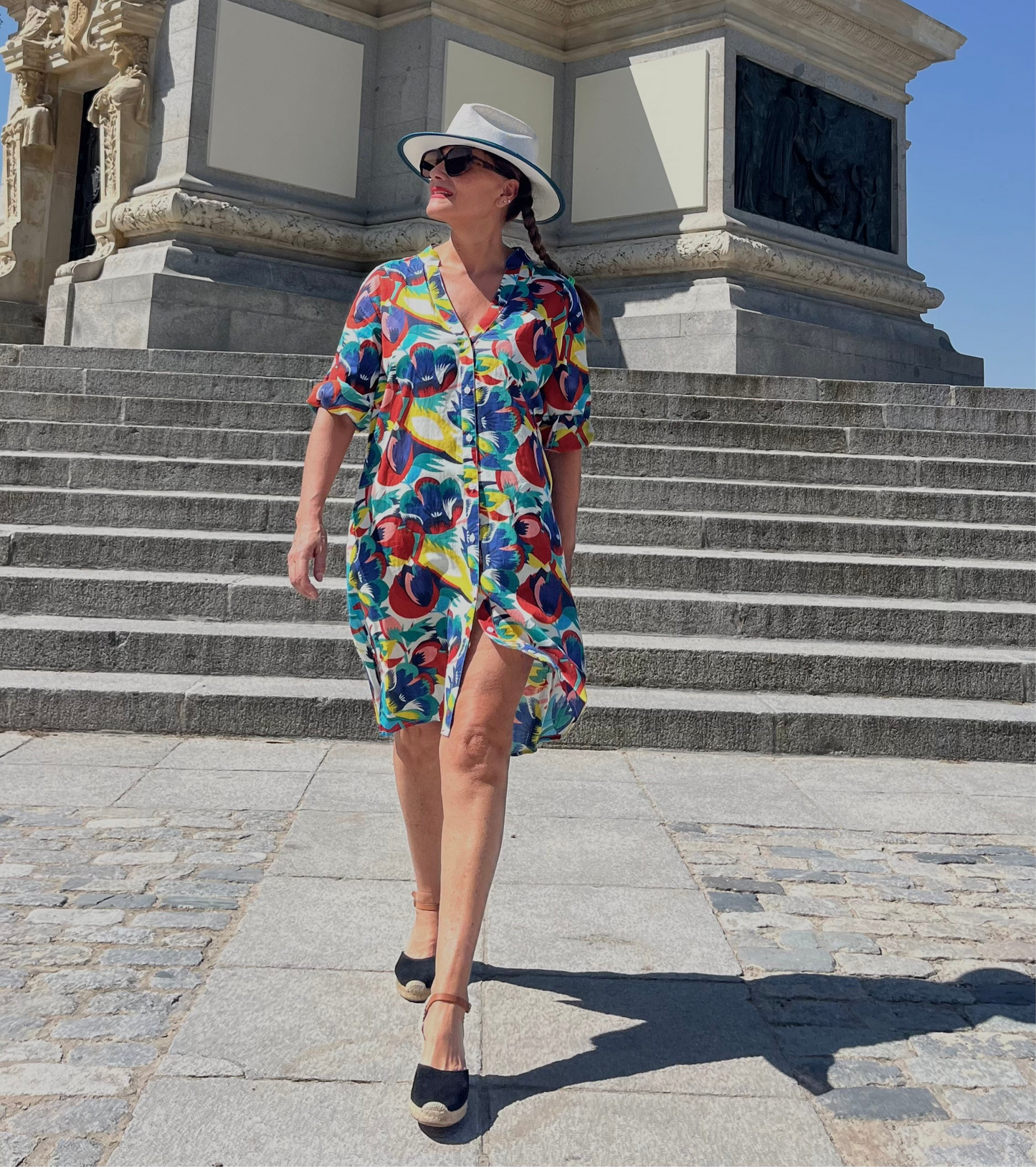 Camisa multicolor