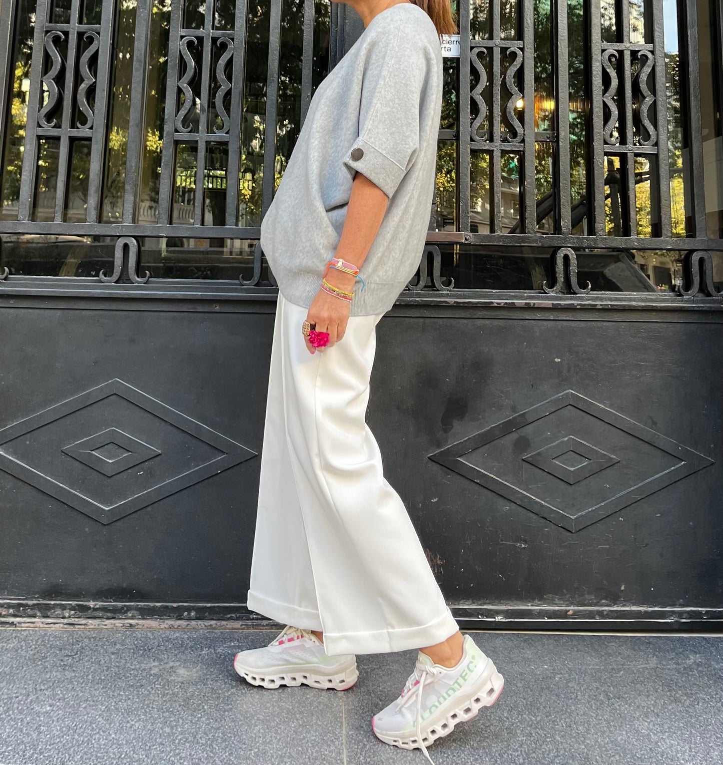 Jersey Marsella / Crudo / Blanco / Gris / Teja