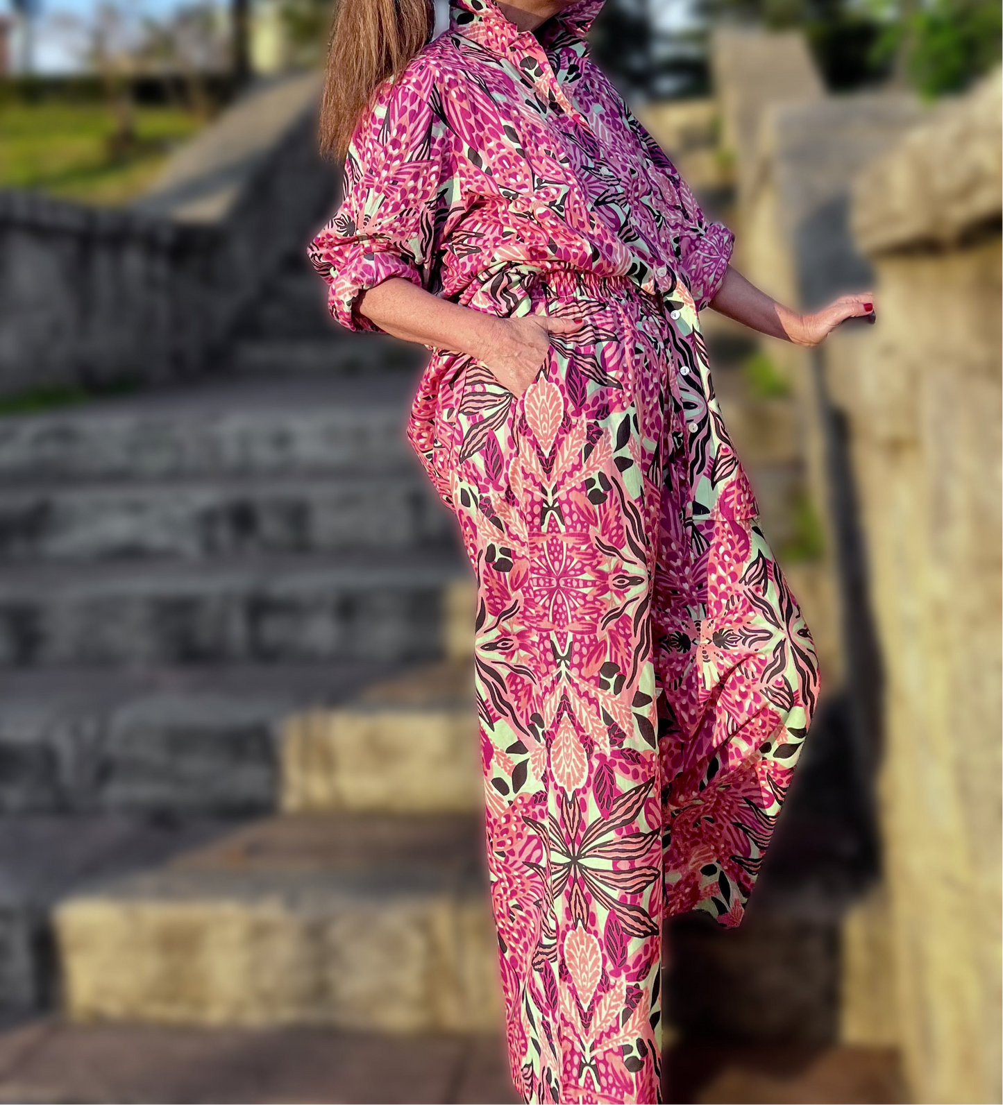 Set Savanna Pink (precio de las dos piezas).