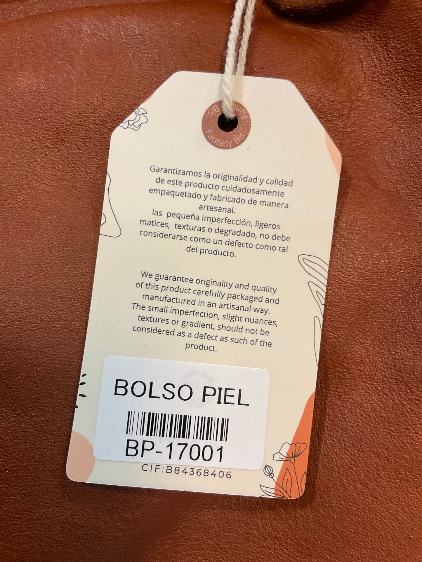 Bolso Cuero Trenzado