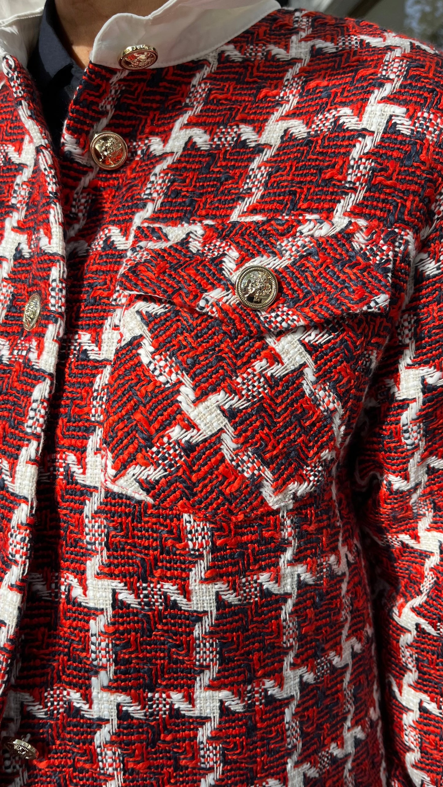 Chaqueta Sobre Camisa Royal Tweed