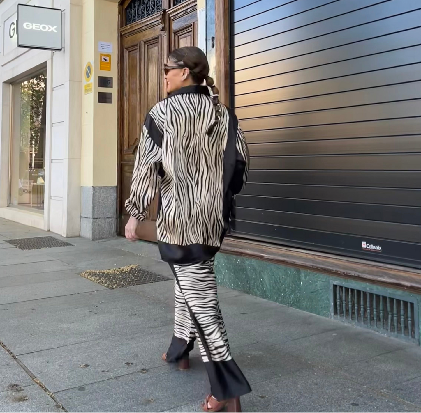 Cebra total look 3 piezas